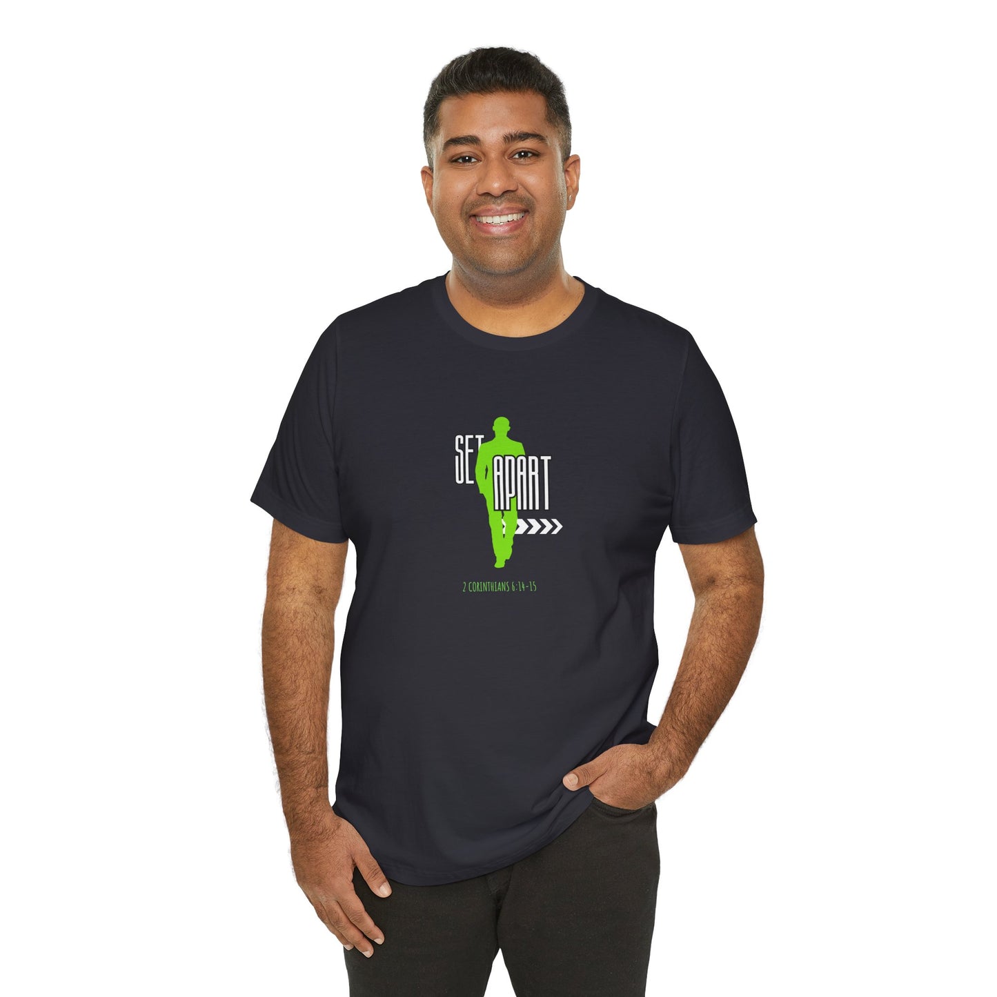 Christian Unisex Tee - 2 Corinthians 6:14-16 Inspired Design
