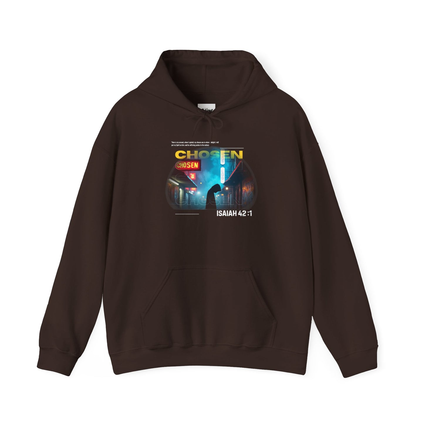 Christian Hoodie - Chosen by God Isaiah 42:1