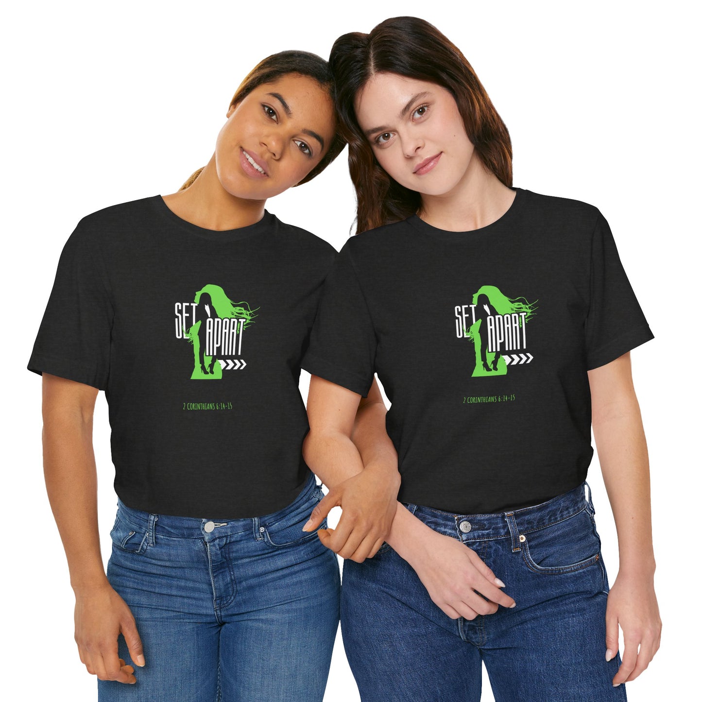 Set Apart Women's Tee - 2 Corinthians 6:14-15