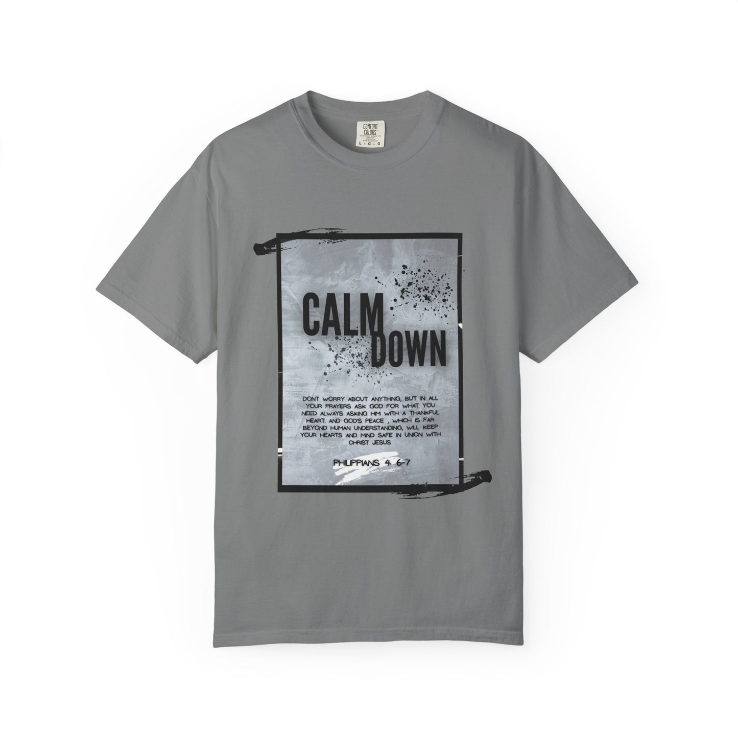 Peaceful Reminder Unisex T-shirt - Philippians 4: 6-9