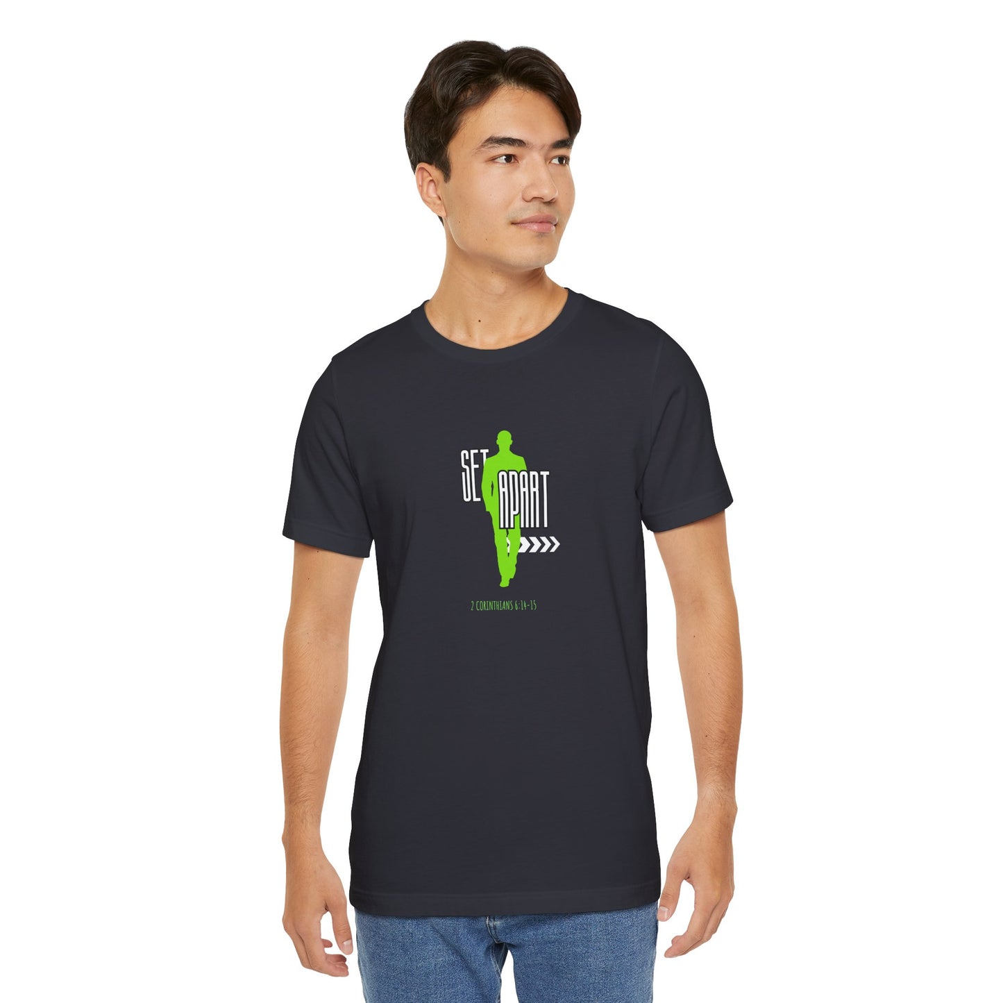 Christian Unisex Tee - 2 Corinthians 6:14-16 Inspired Design