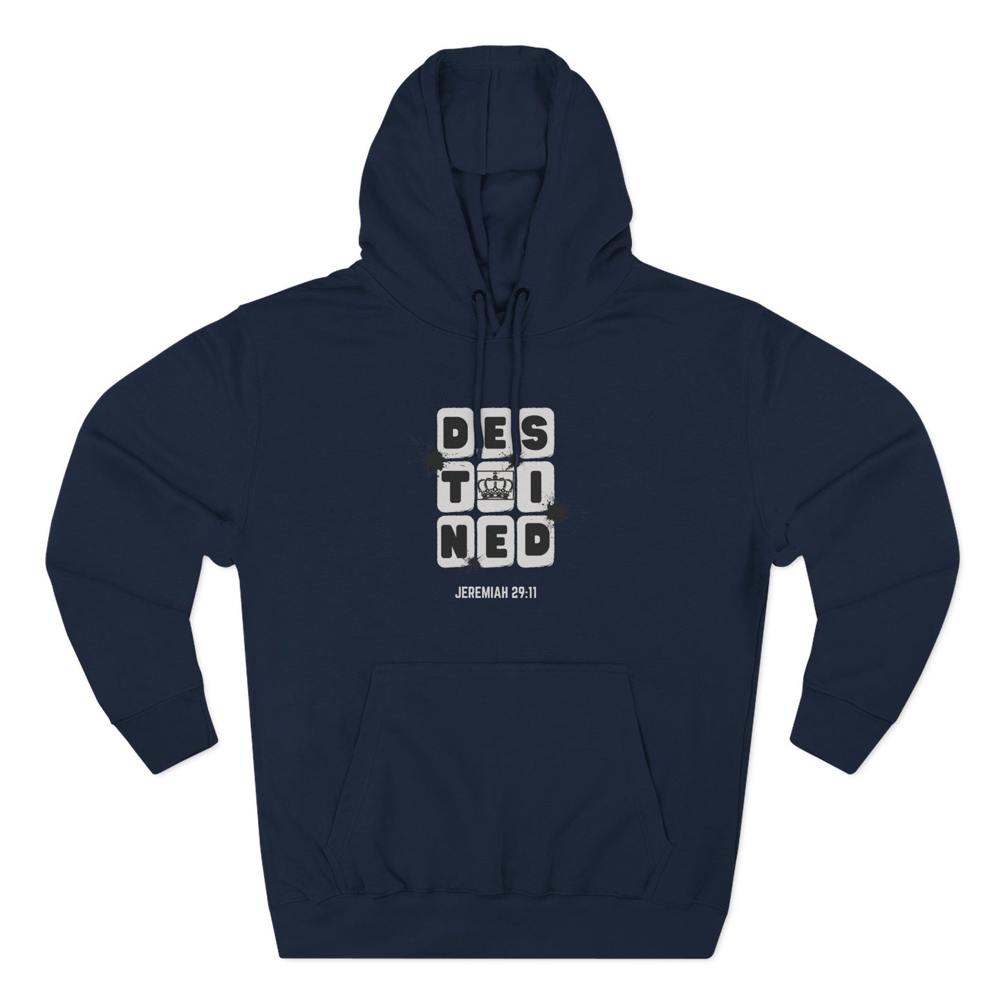 Fleece Hoodie - Jeremiah 29:11 Inspirational Design