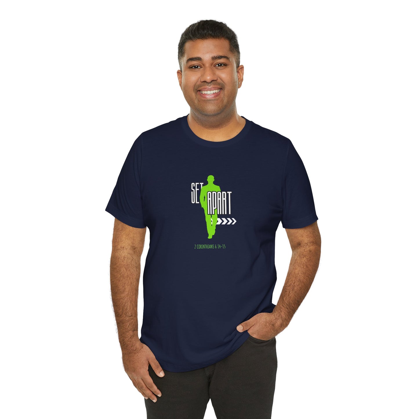 Christian Unisex Tee - 2 Corinthians 6:14-16 Inspired Design