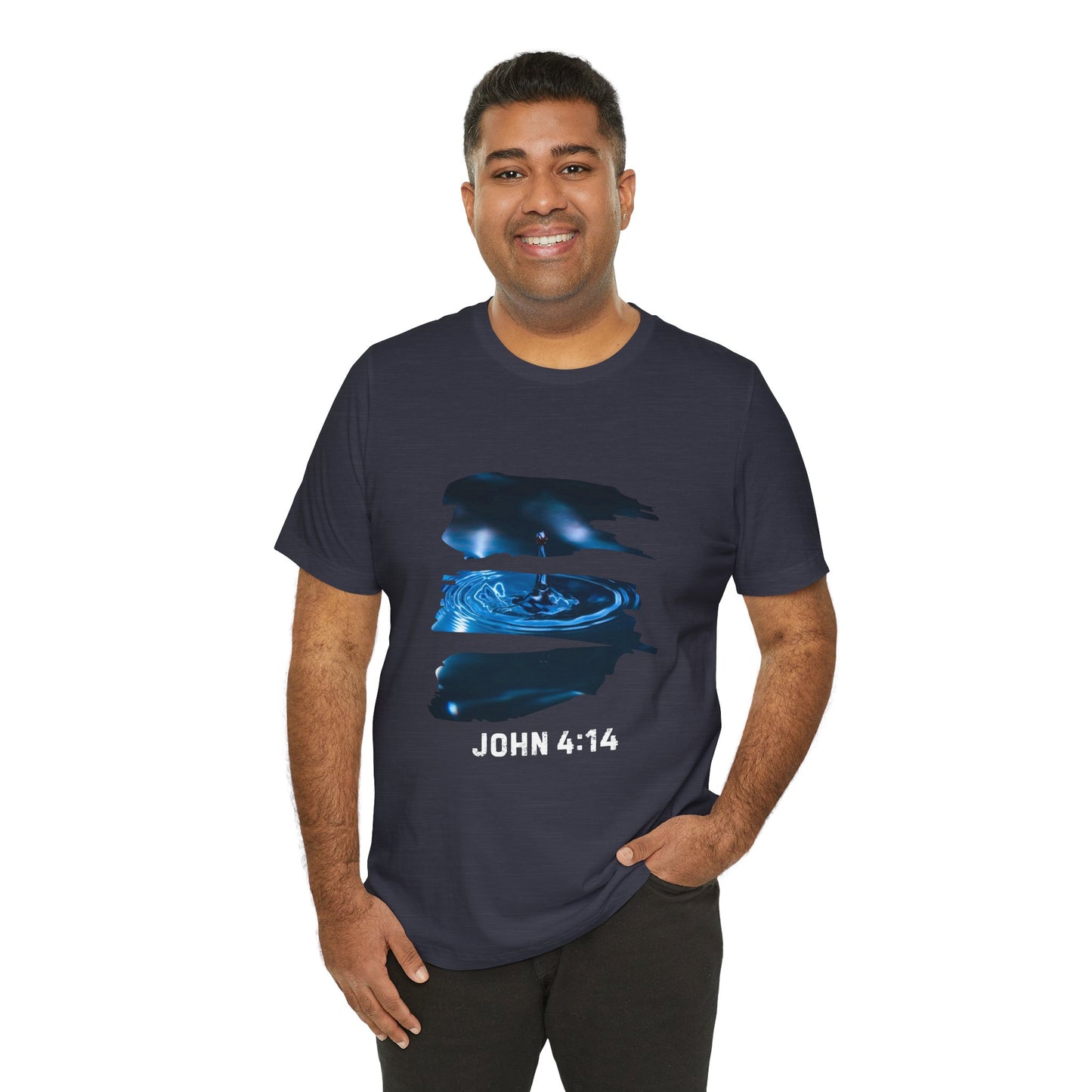 T-Shirt - Christ's Life Giving Water John 4:14 Design