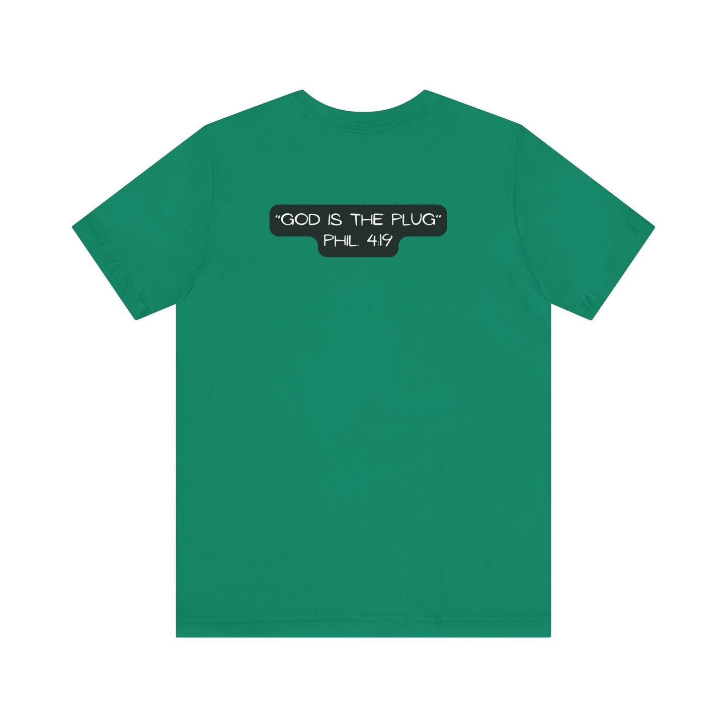 Christian Unisex Tee - Philippians 4:19 God Supplies All Our Needs Design