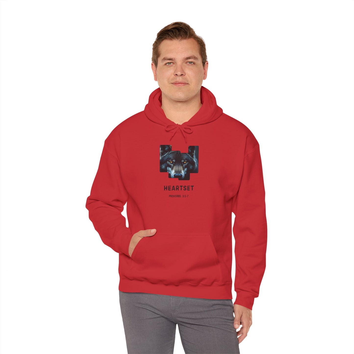 Christian Inspirational Hoodie - Proverbs 3:5-7 Trust in the Lord