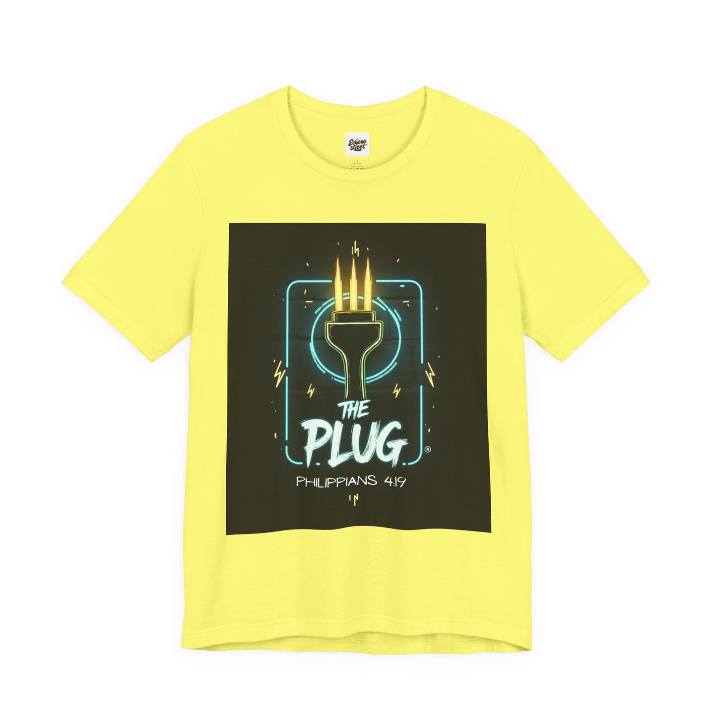 Christian Unisex Tee - Philippians 4:19 God Supplies All Our Needs Design
