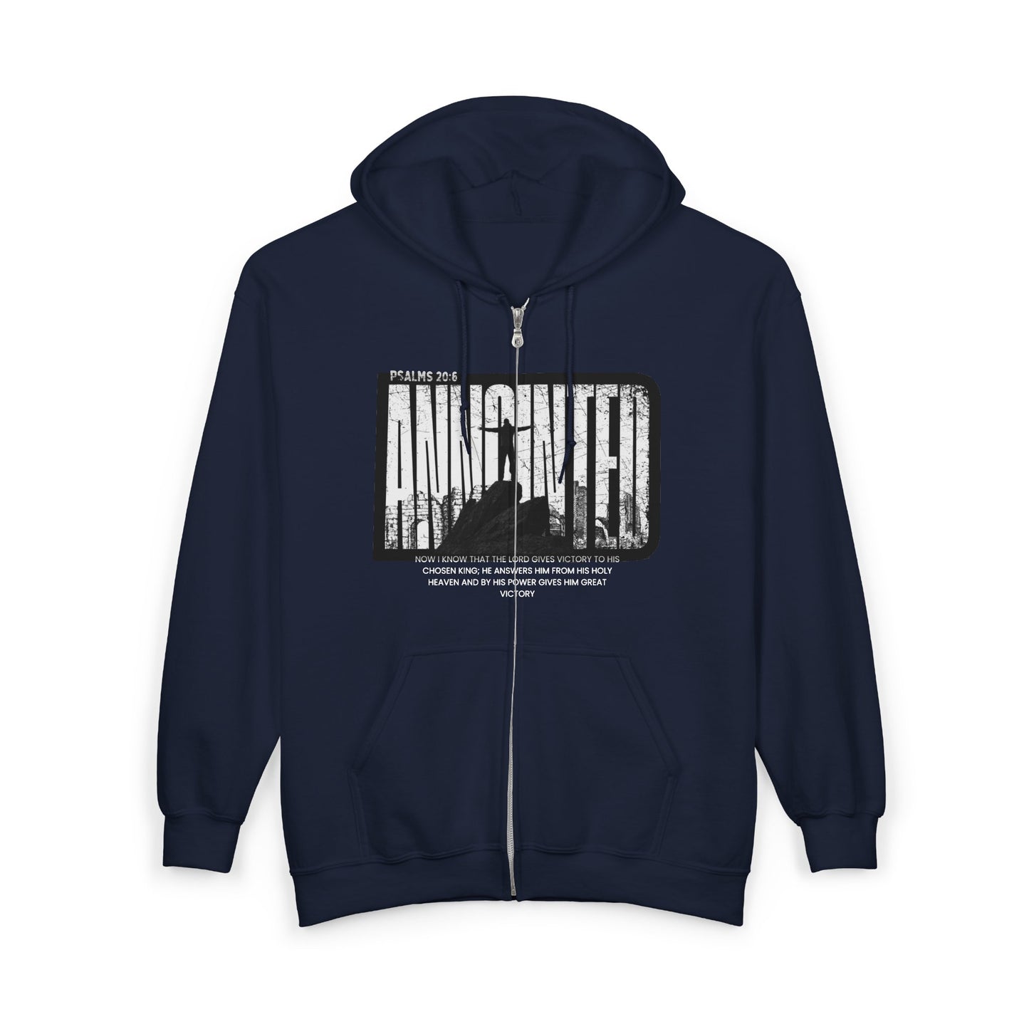 Psalm 20:6 Inspired Hoodie for Couples - Unisex