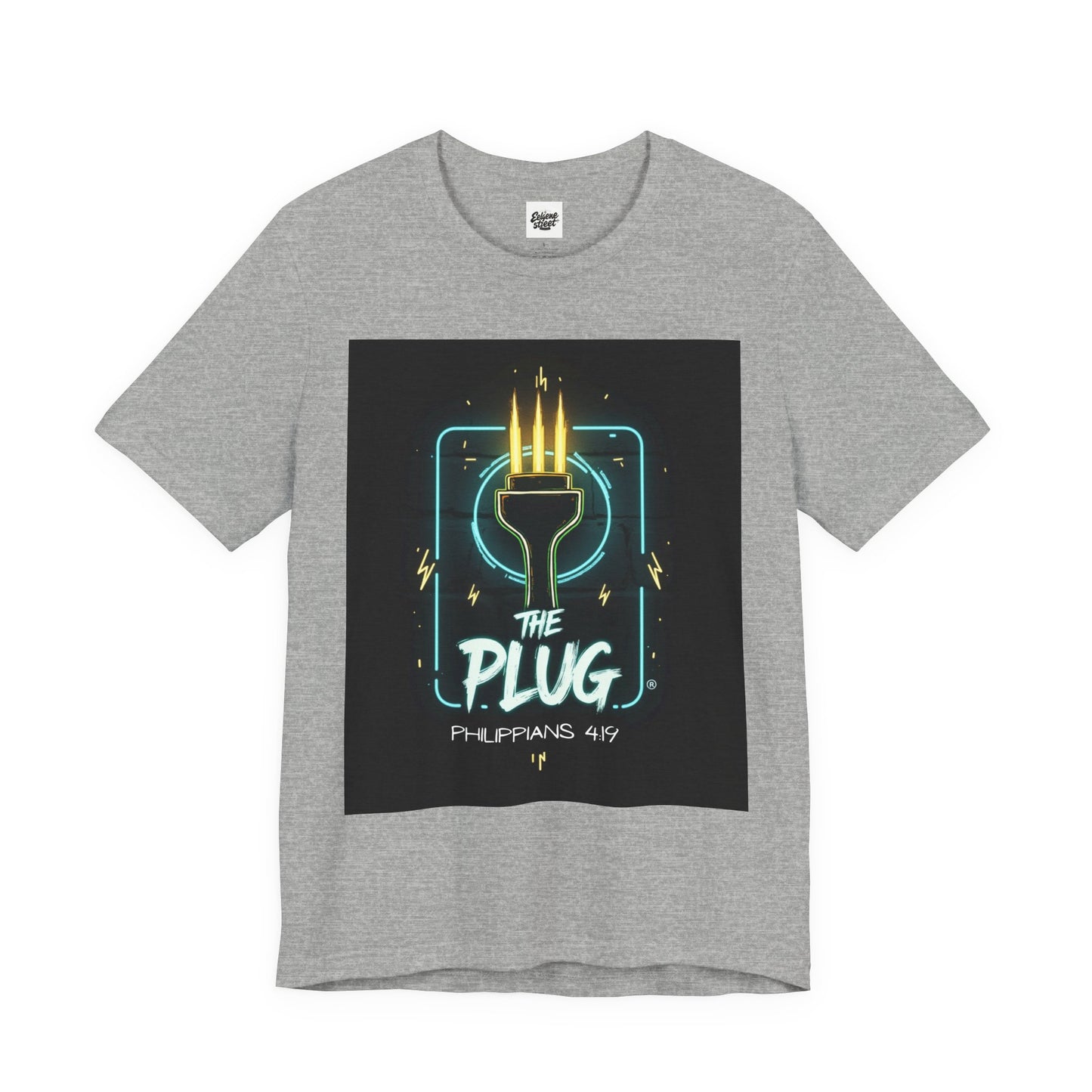 Christian Unisex Tee - Philippians 4:19 God Supplies All Our Needs Design