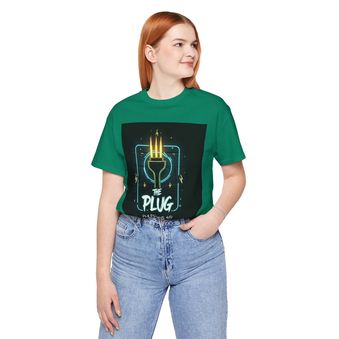 Christian Unisex Tee - Philippians 4:19 God Supplies All Our Needs Design