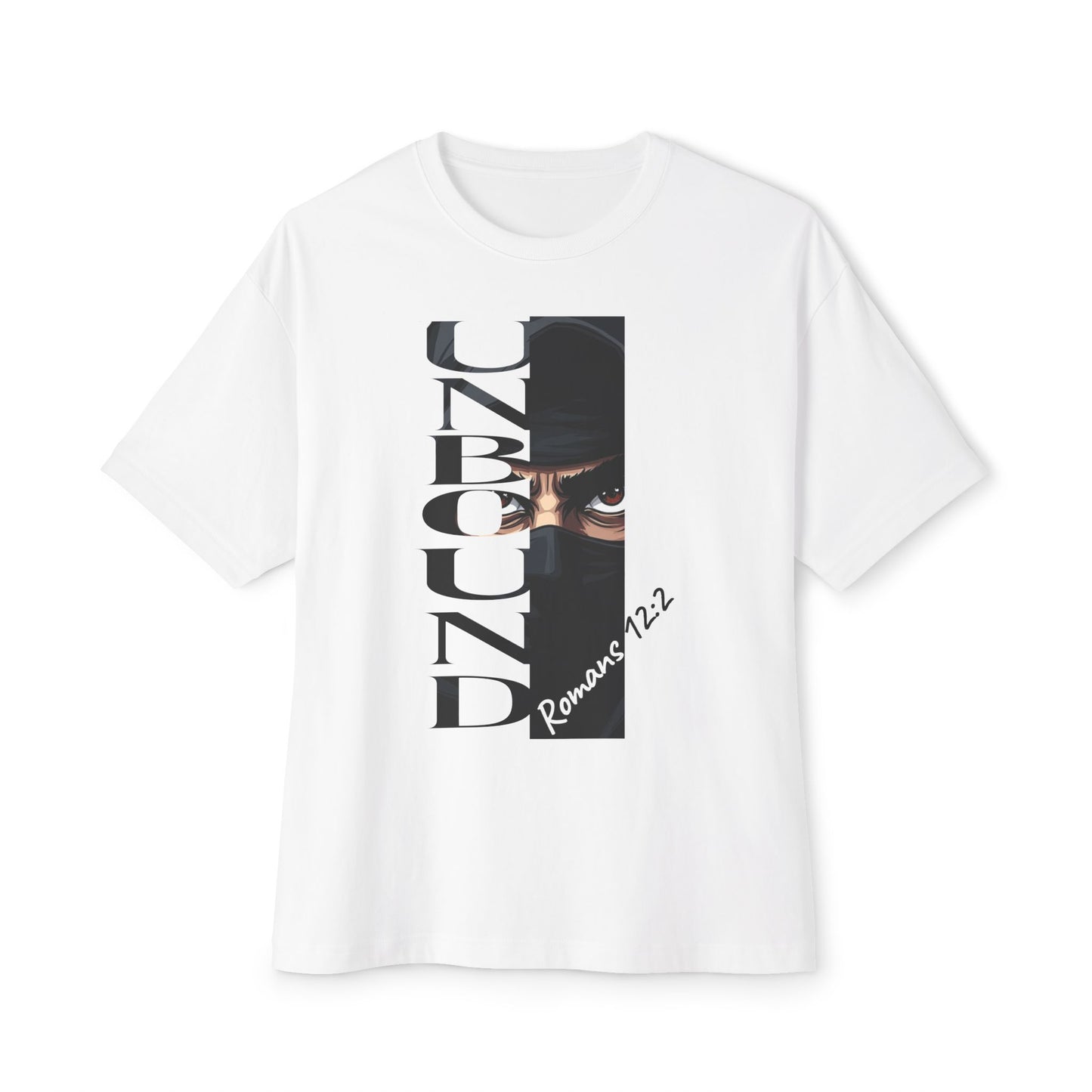 Christian Street Style Tee with Romans Scripture
