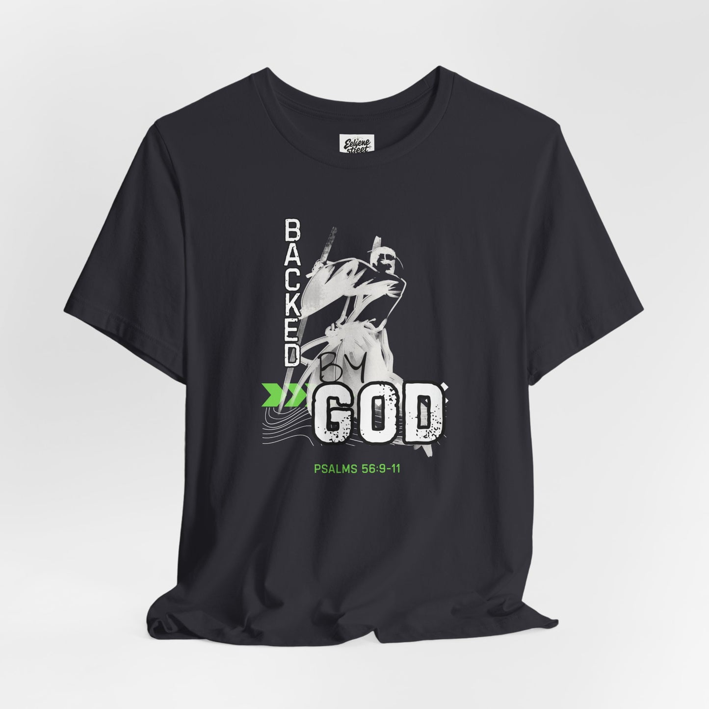 Christian Inspirational Tee - God's Protection Psalms 56:9-11