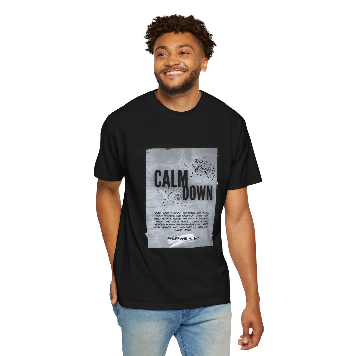 Peaceful Reminder Unisex T-shirt - Philippians 4: 6-9