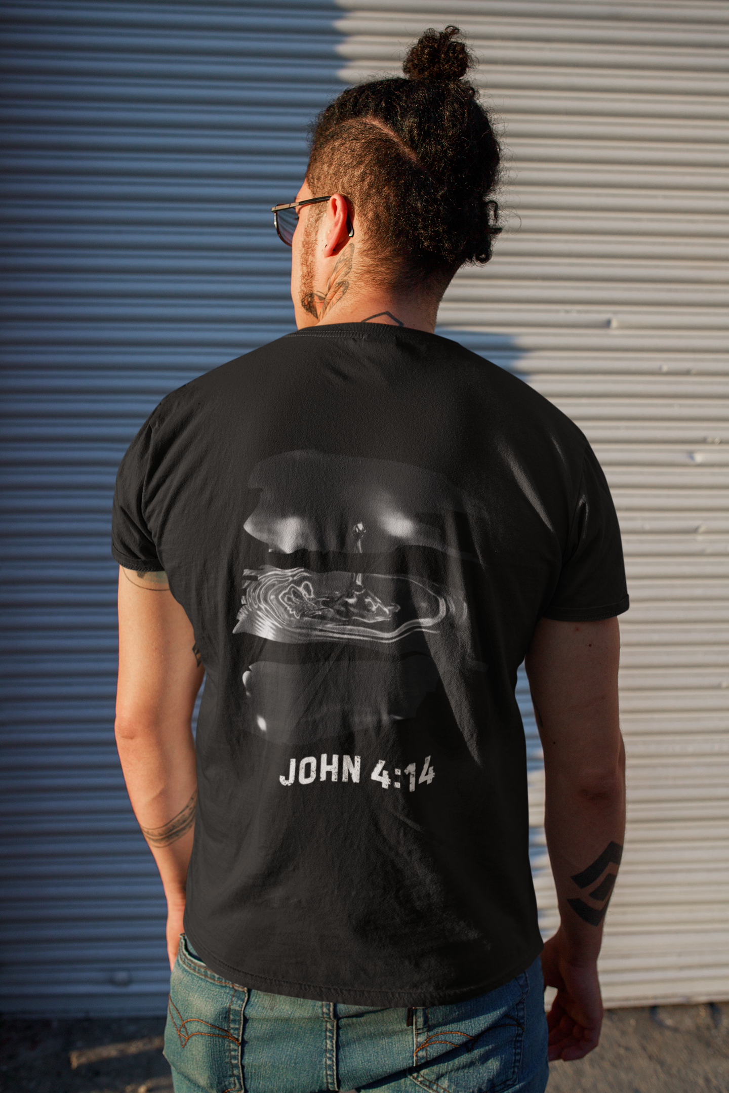 T-Shirt - Christ's Life Giving Water John 4:14 Design