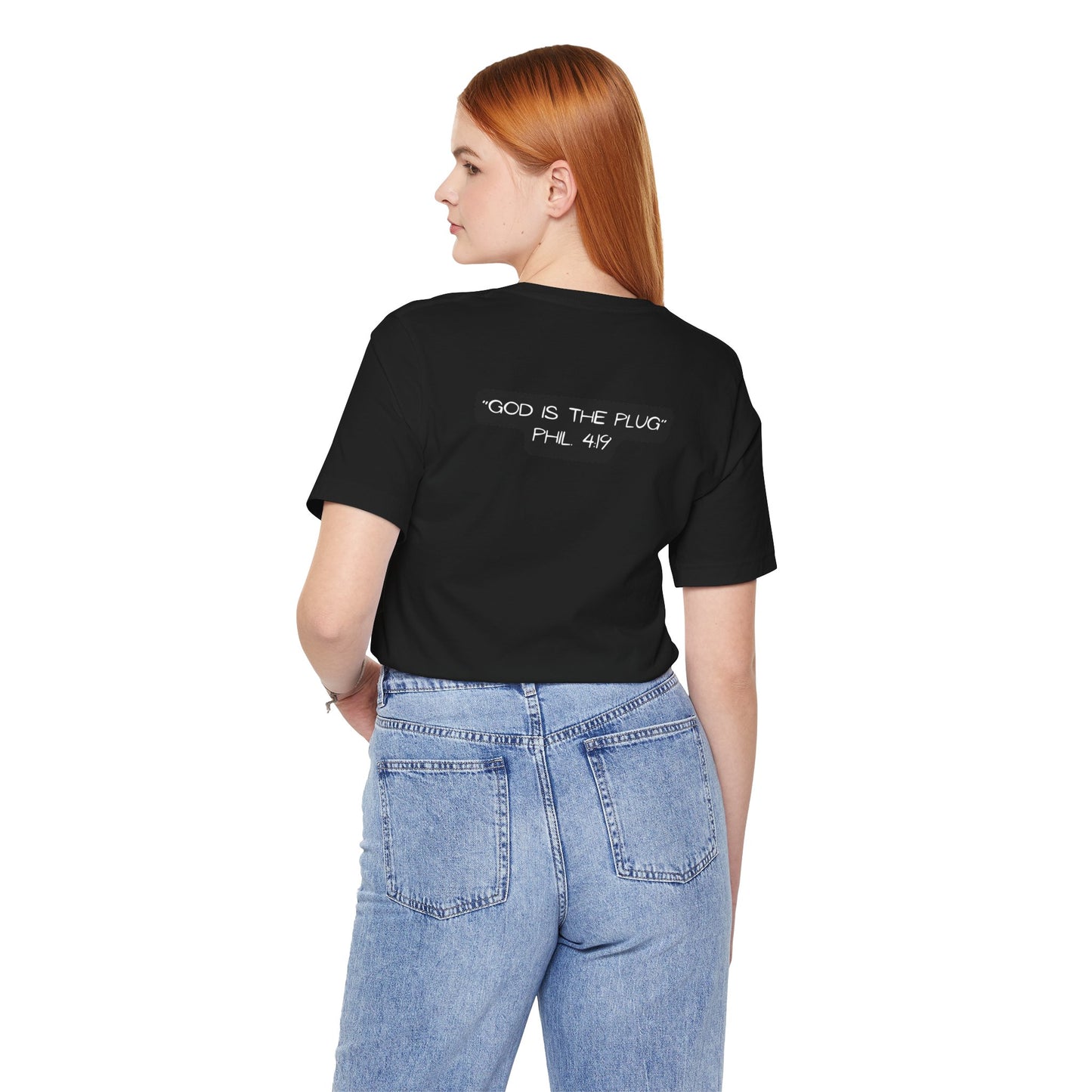 Christian Unisex Tee - Philippians 4:19 God Supplies All Our Needs Design
