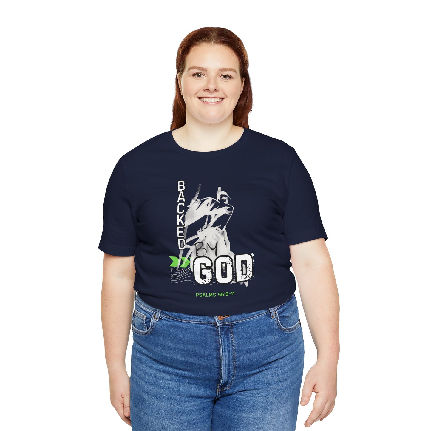 Christian Inspirational Tee - God's Protection Psalms 56:9-11