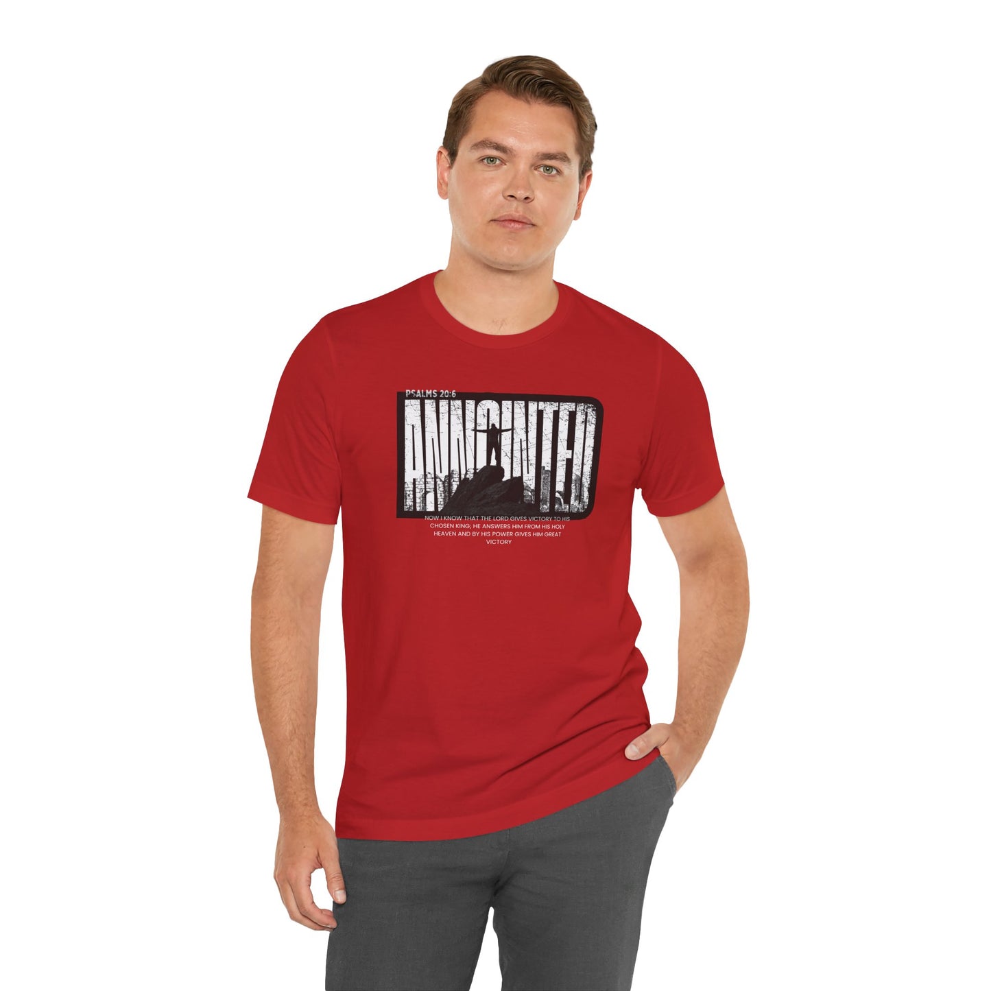 Faith Victory Unisex Tee - Psalm 20:6 Inspired