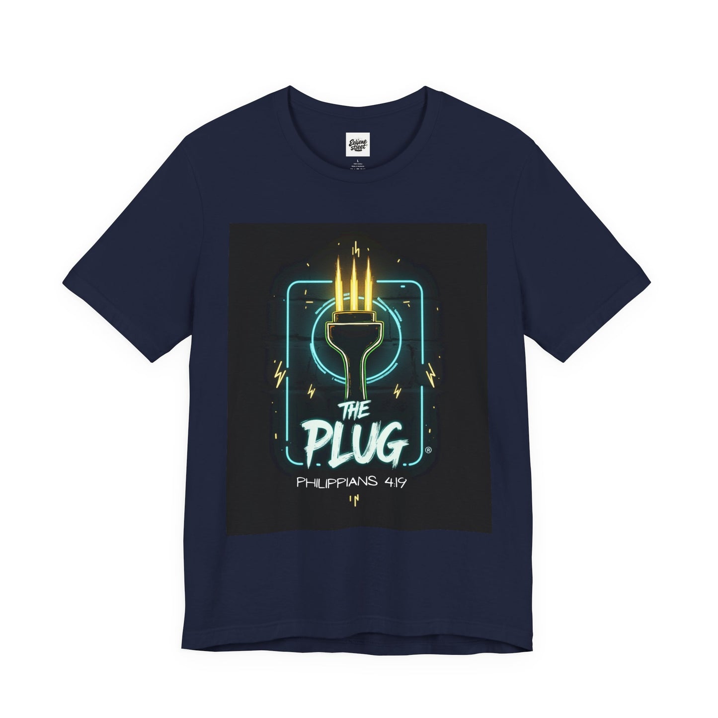Christian Unisex Tee - Philippians 4:19 God Supplies All Our Needs Design
