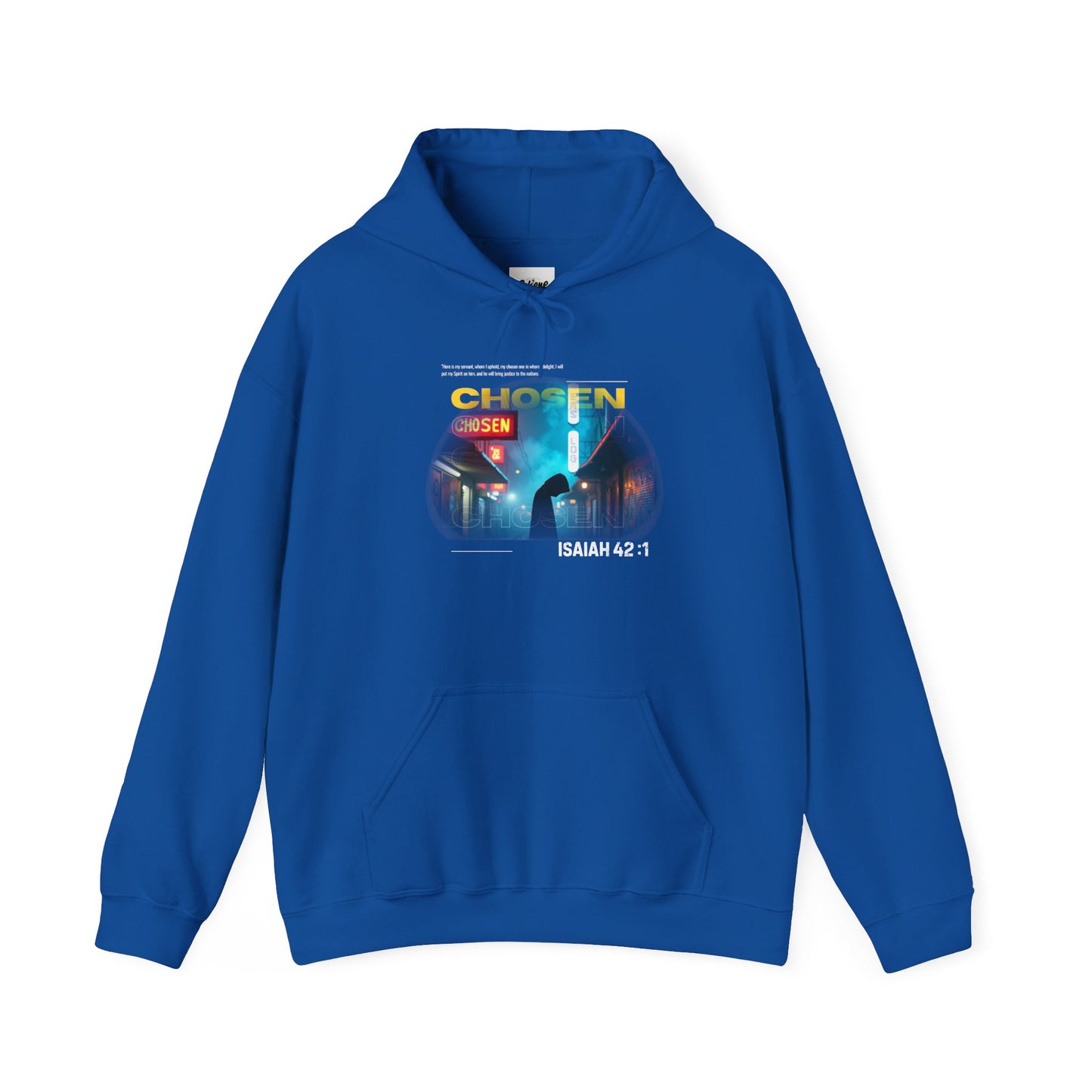 Christian Hoodie - Chosen by God Isaiah 42:1
