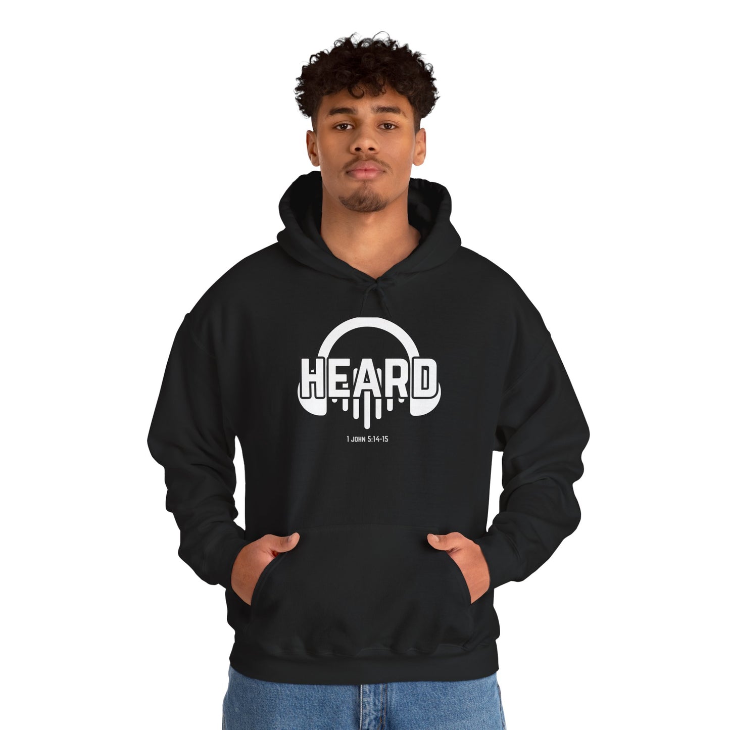 Christian Scripture Hoodie - 1st John 5: 14-15 Unisex