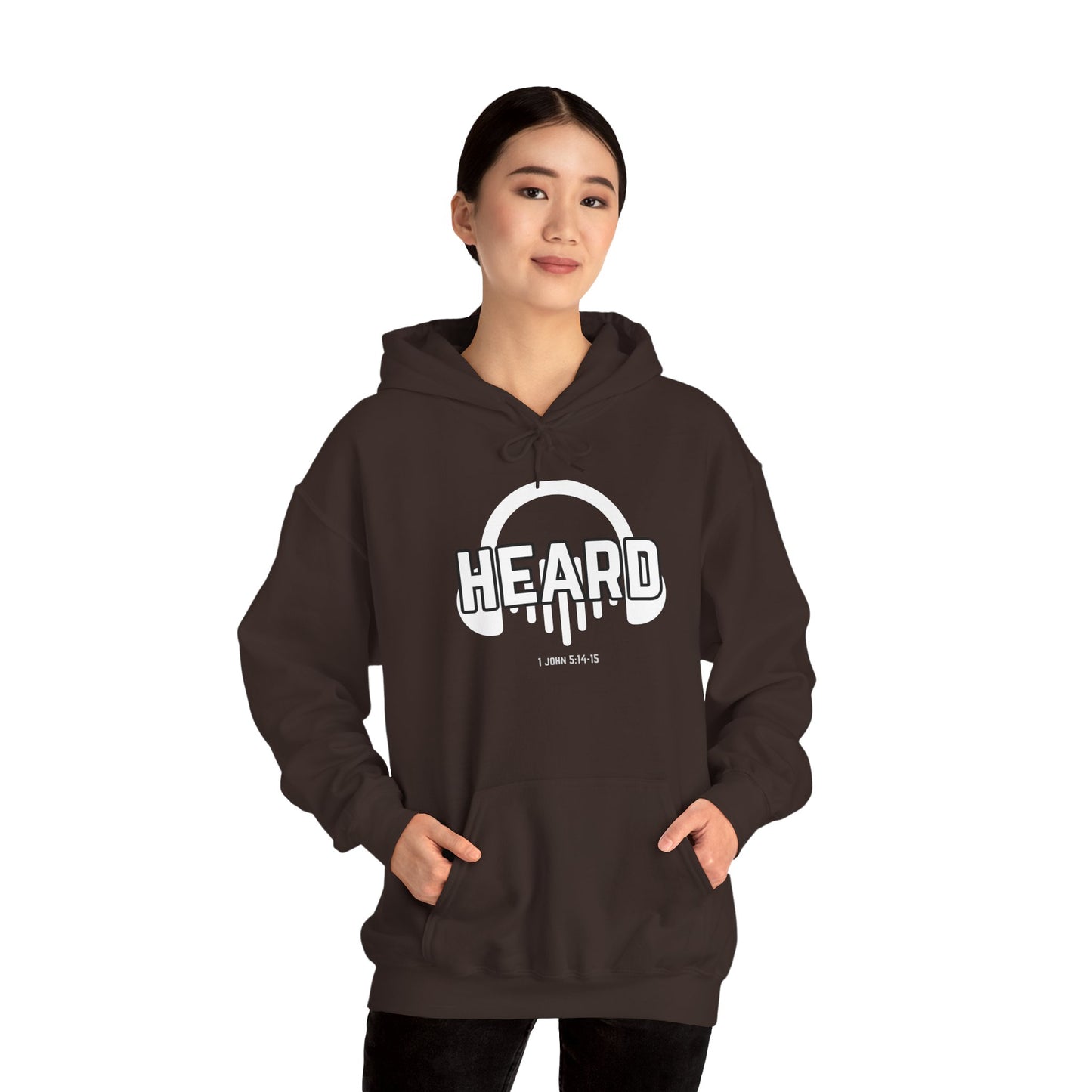 Christian Scripture Hoodie - 1st John 5: 14-15 Unisex