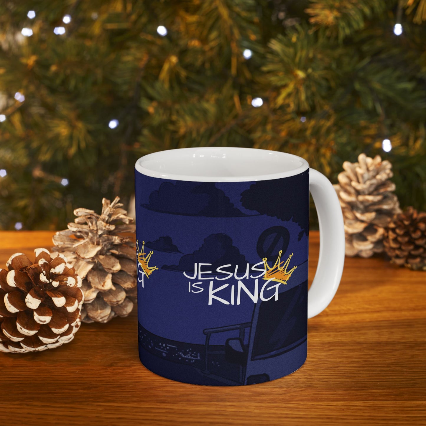 Mug - Jesus King Faith Affirmation