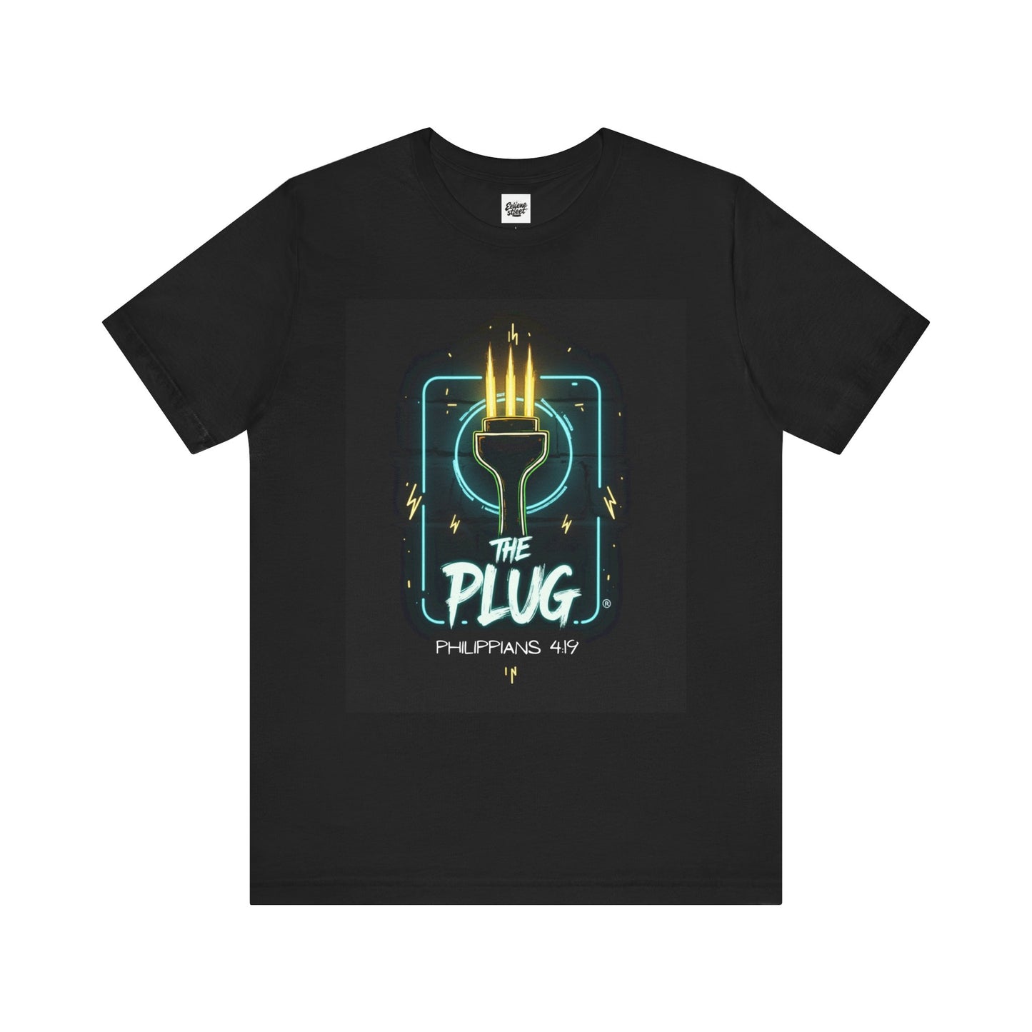 Christian Unisex Tee - Philippians 4:19 God Supplies All Our Needs Design