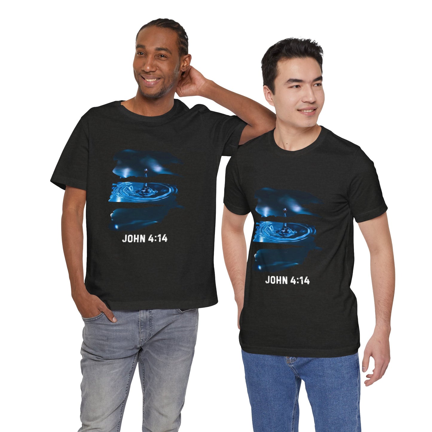 T-Shirt - Christ's Life Giving Water John 4:14 Design