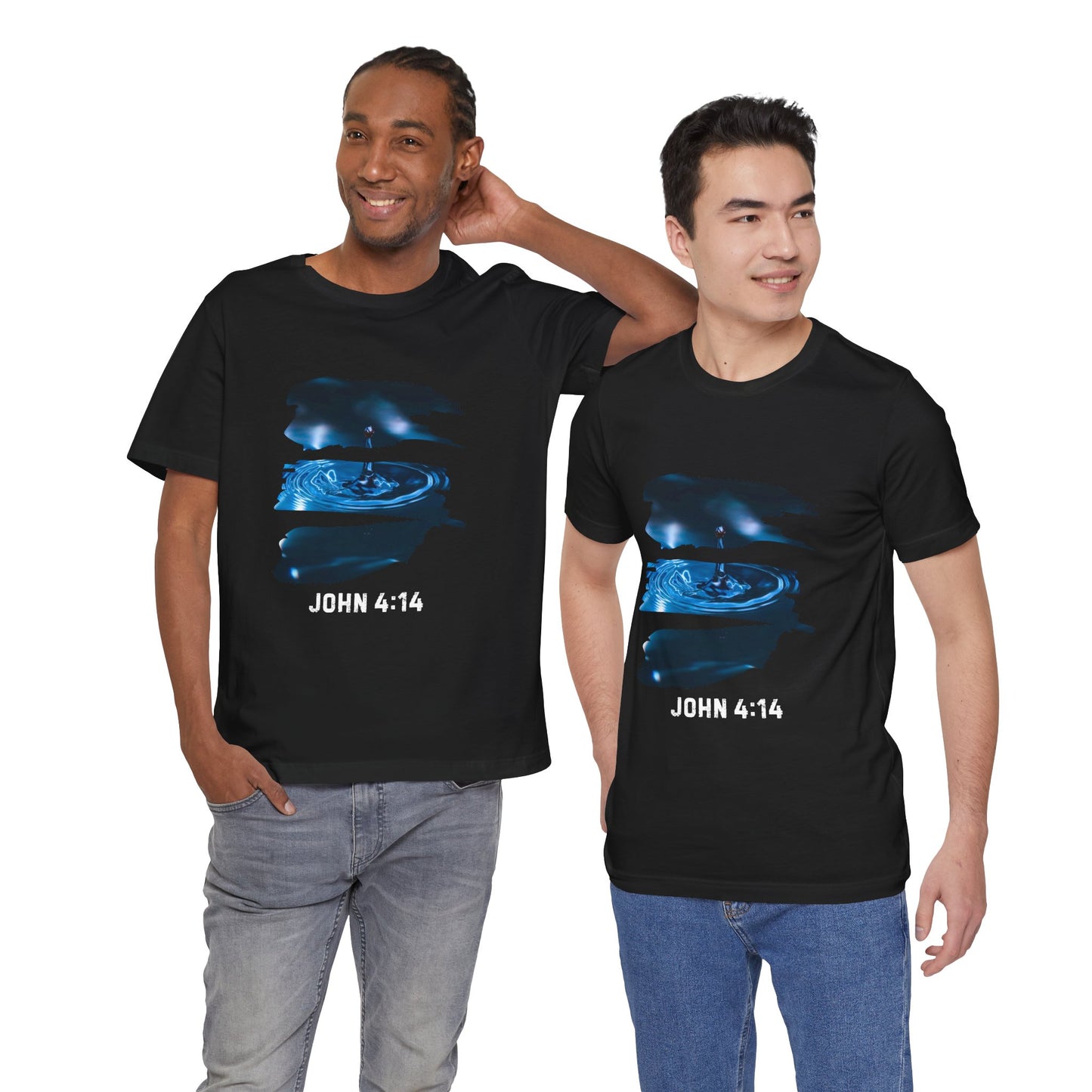 T-Shirt - Christ's Life Giving Water John 4:14 Design