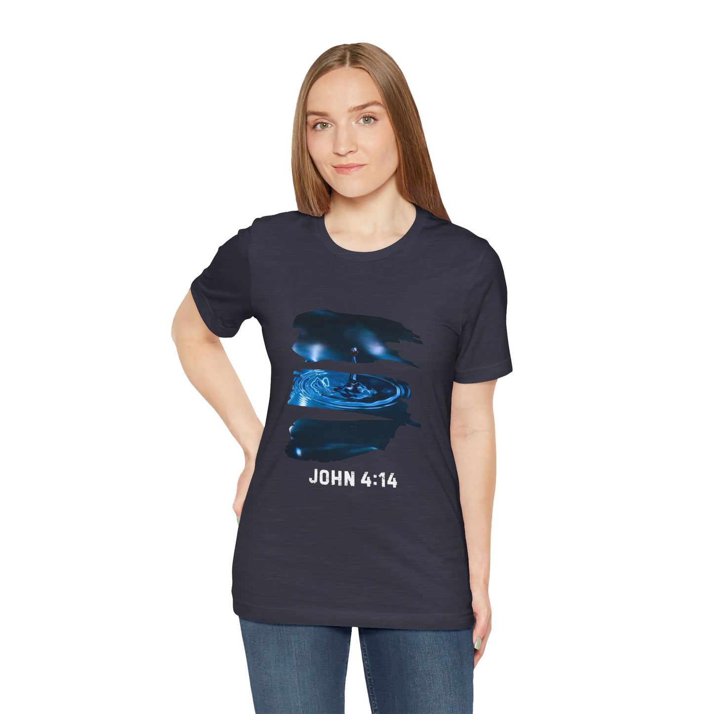 T-Shirt - Christ's Life Giving Water John 4:14 Design
