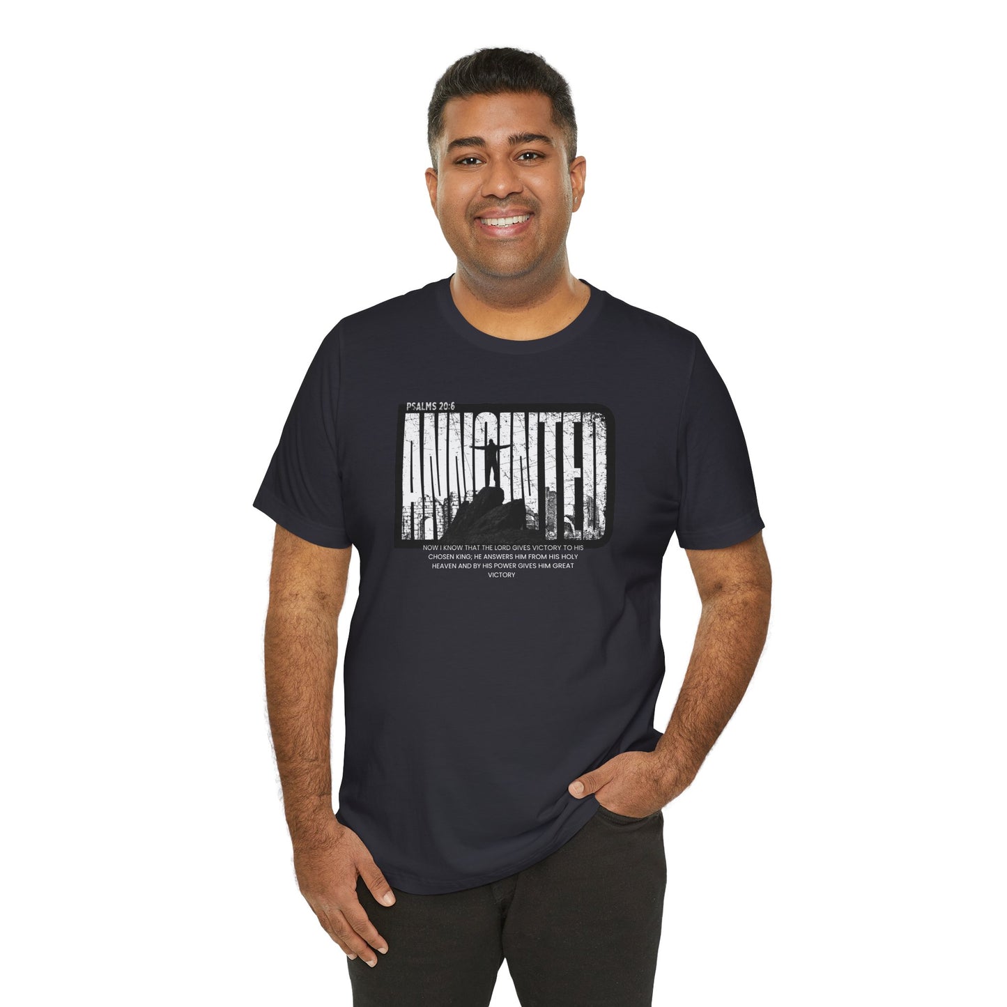 Faith Victory Unisex Tee - Psalm 20:6 Inspired