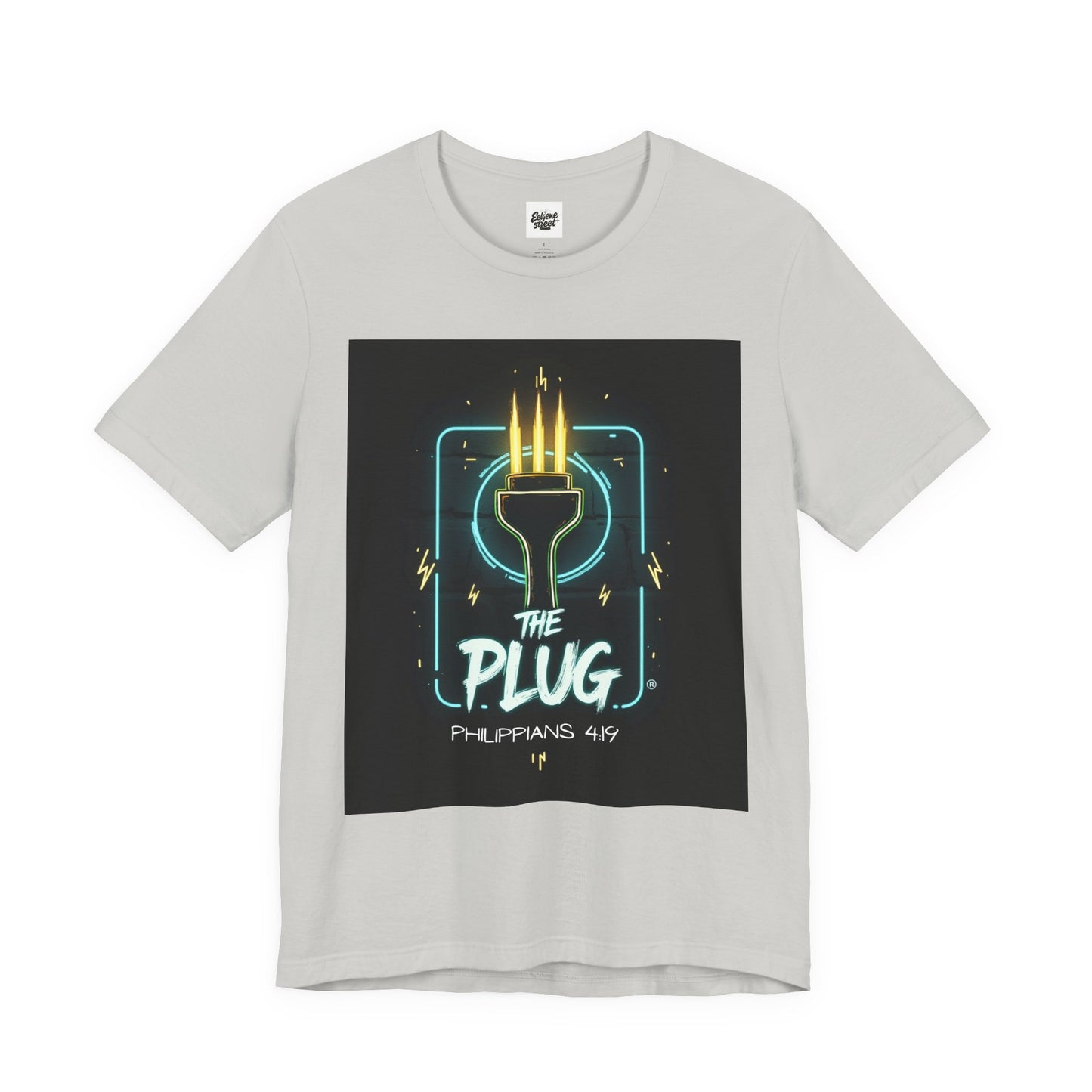 Christian Unisex Tee - Philippians 4:19 God Supplies All Our Needs Design