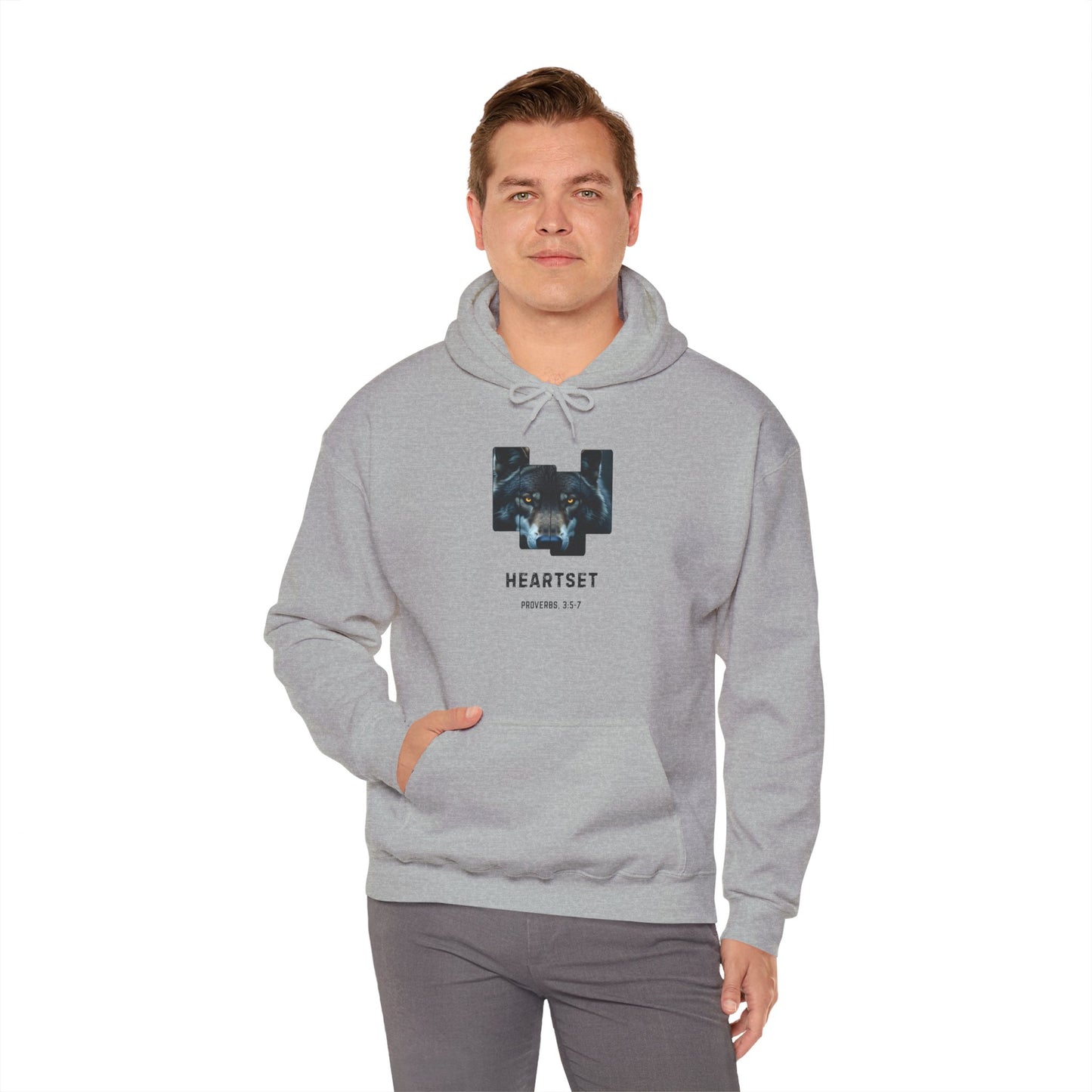 Christian Inspirational Hoodie - Proverbs 3:5-7 Trust in the Lord