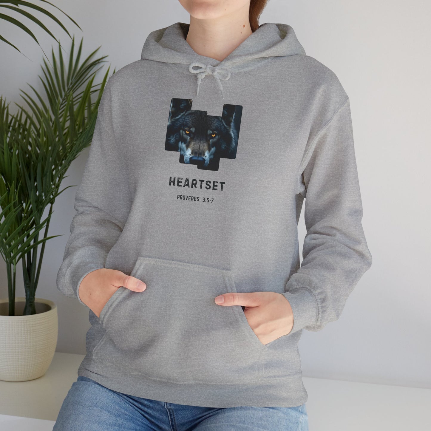 Christian Inspirational Hoodie - Proverbs 3:5-7 Trust in the Lord