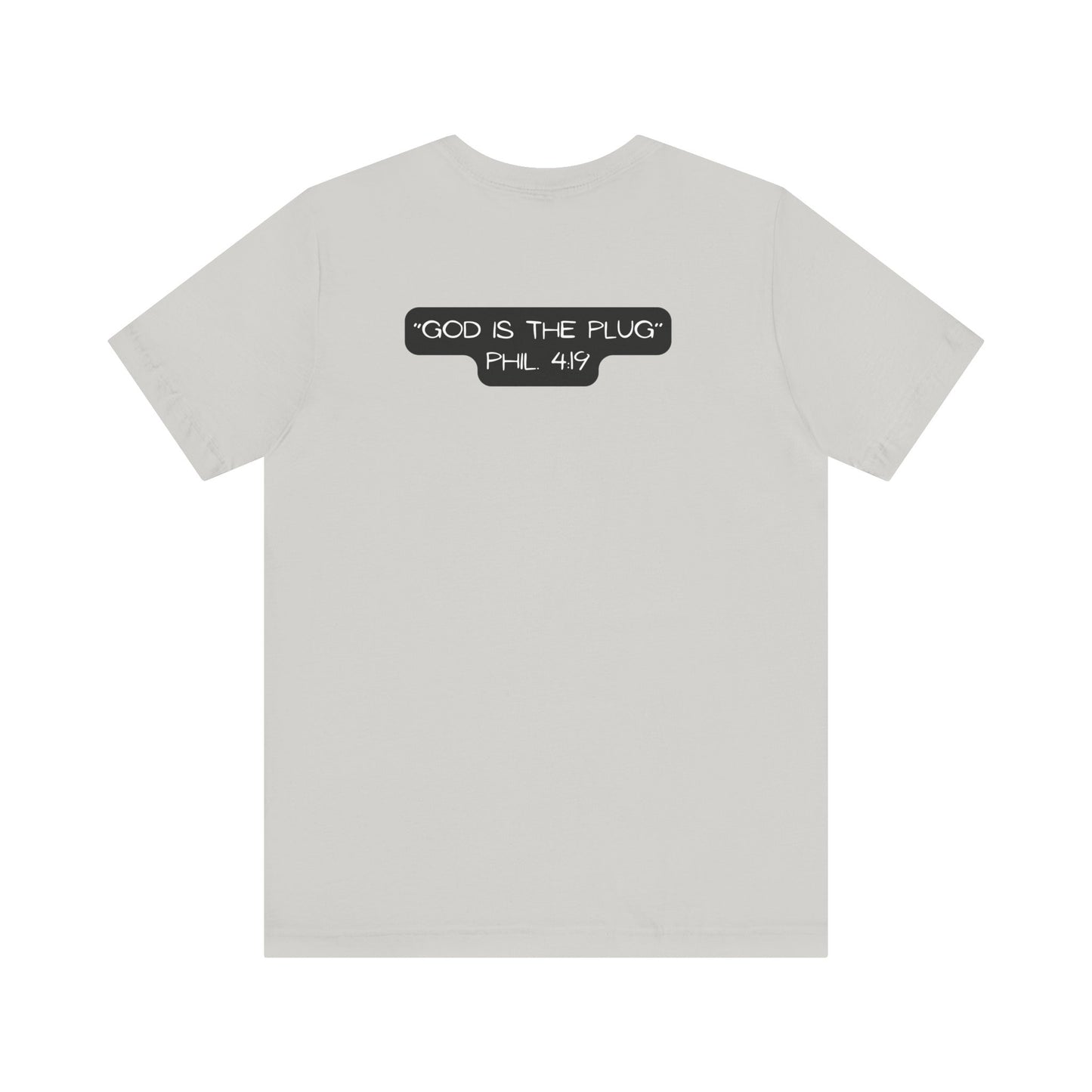 Christian Unisex Tee - Philippians 4:19 God Supplies All Our Needs Design