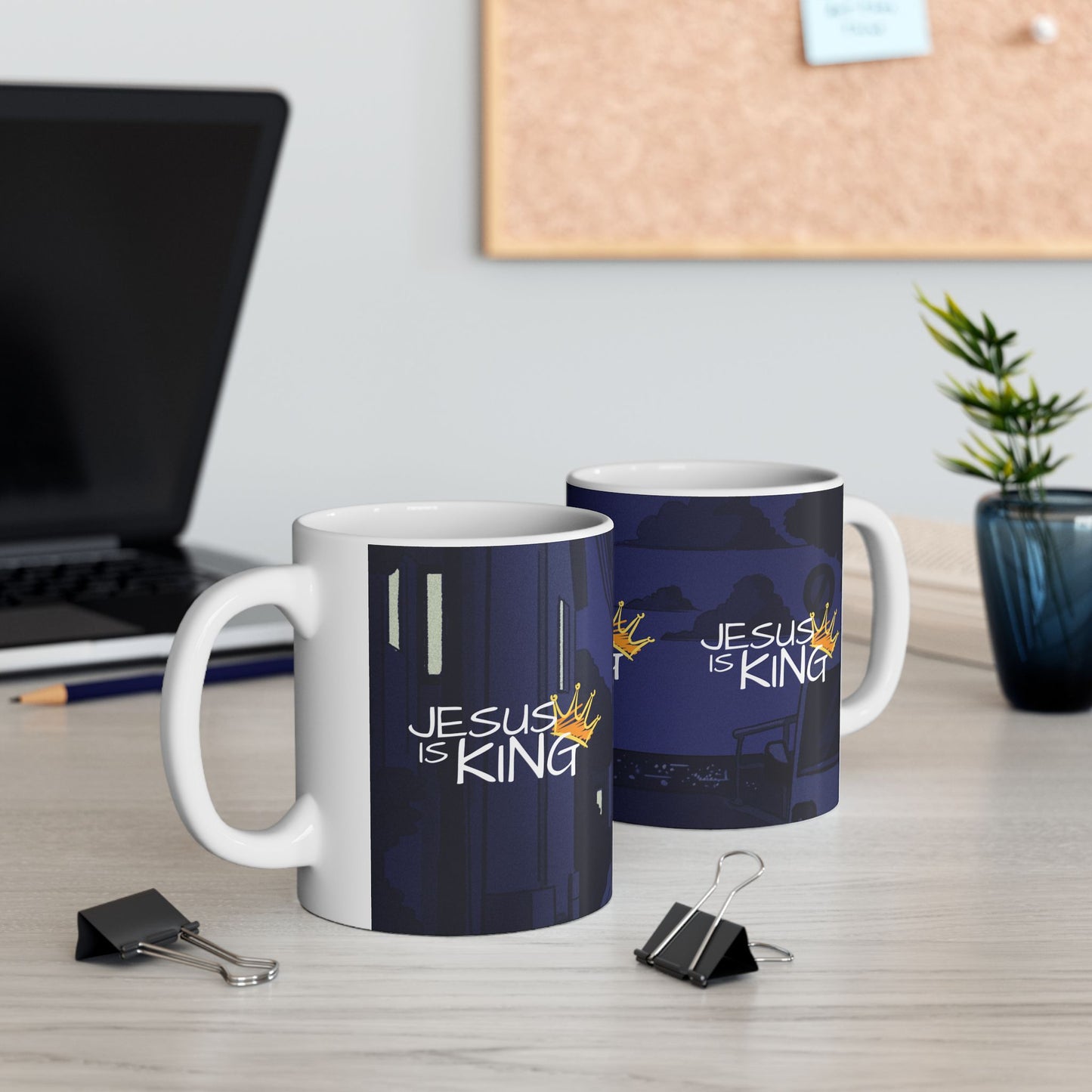 Mug - Jesus King Faith Affirmation