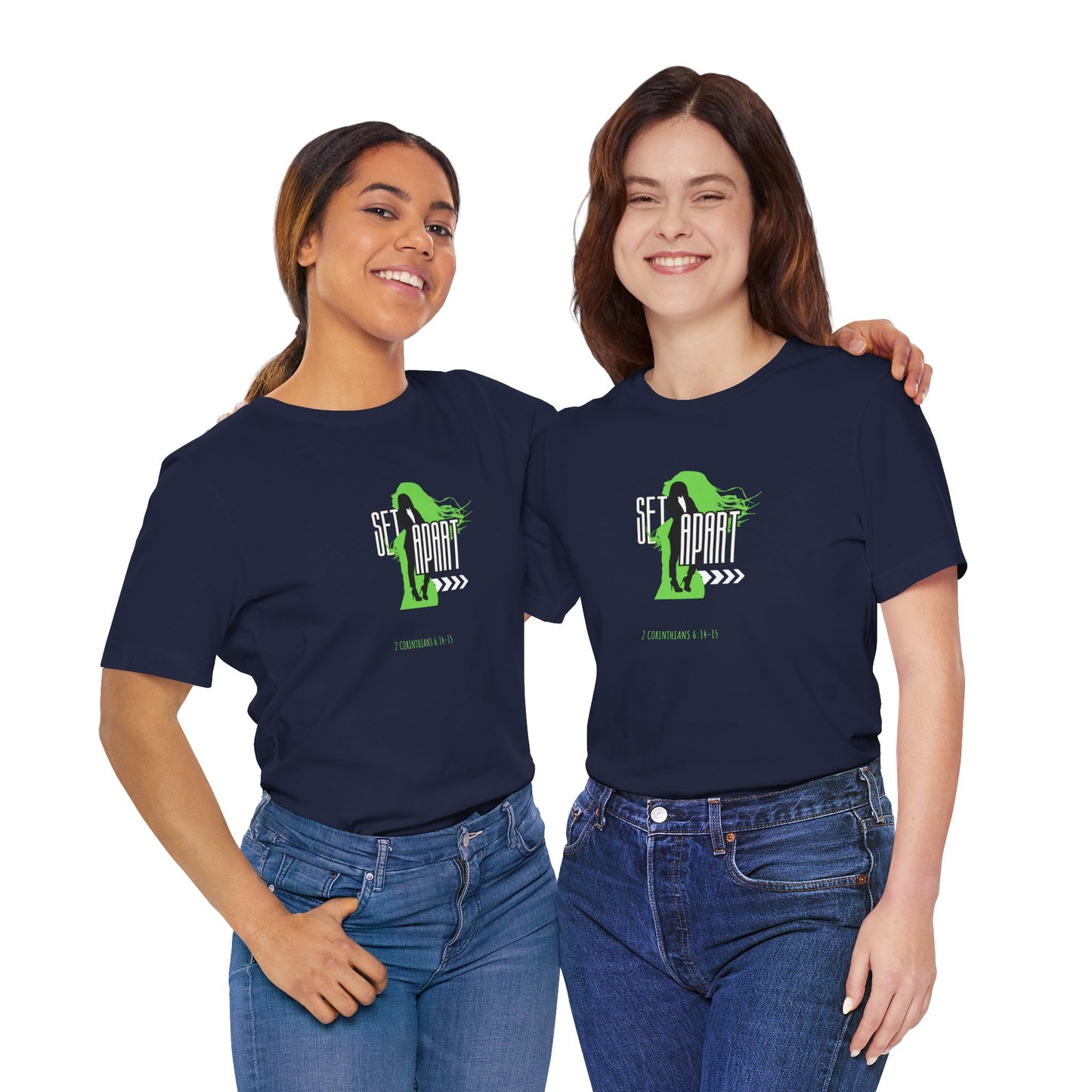 Set Apart Women's Tee - 2 Corinthians 6:14-15