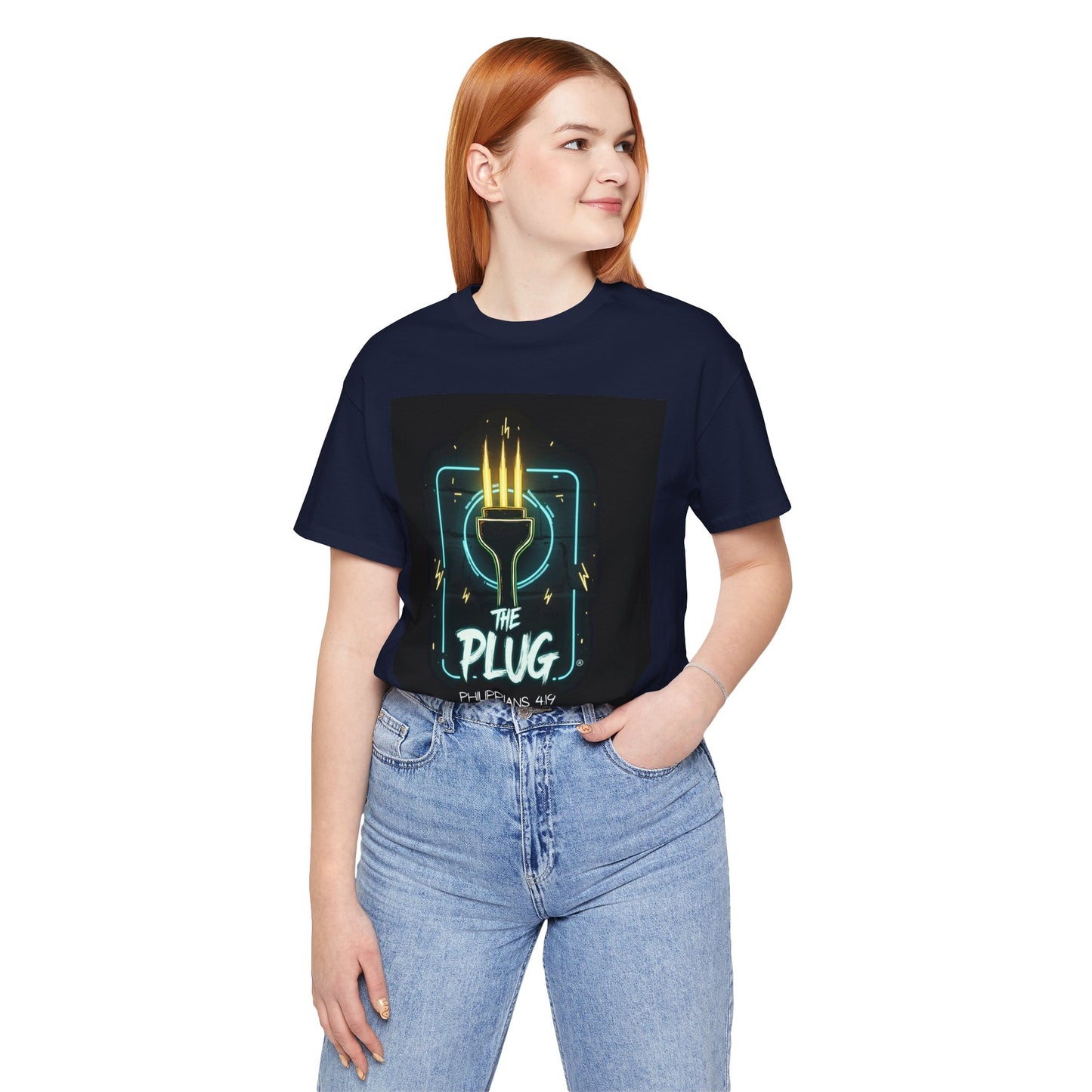 Christian Unisex Tee - Philippians 4:19 God Supplies All Our Needs Design