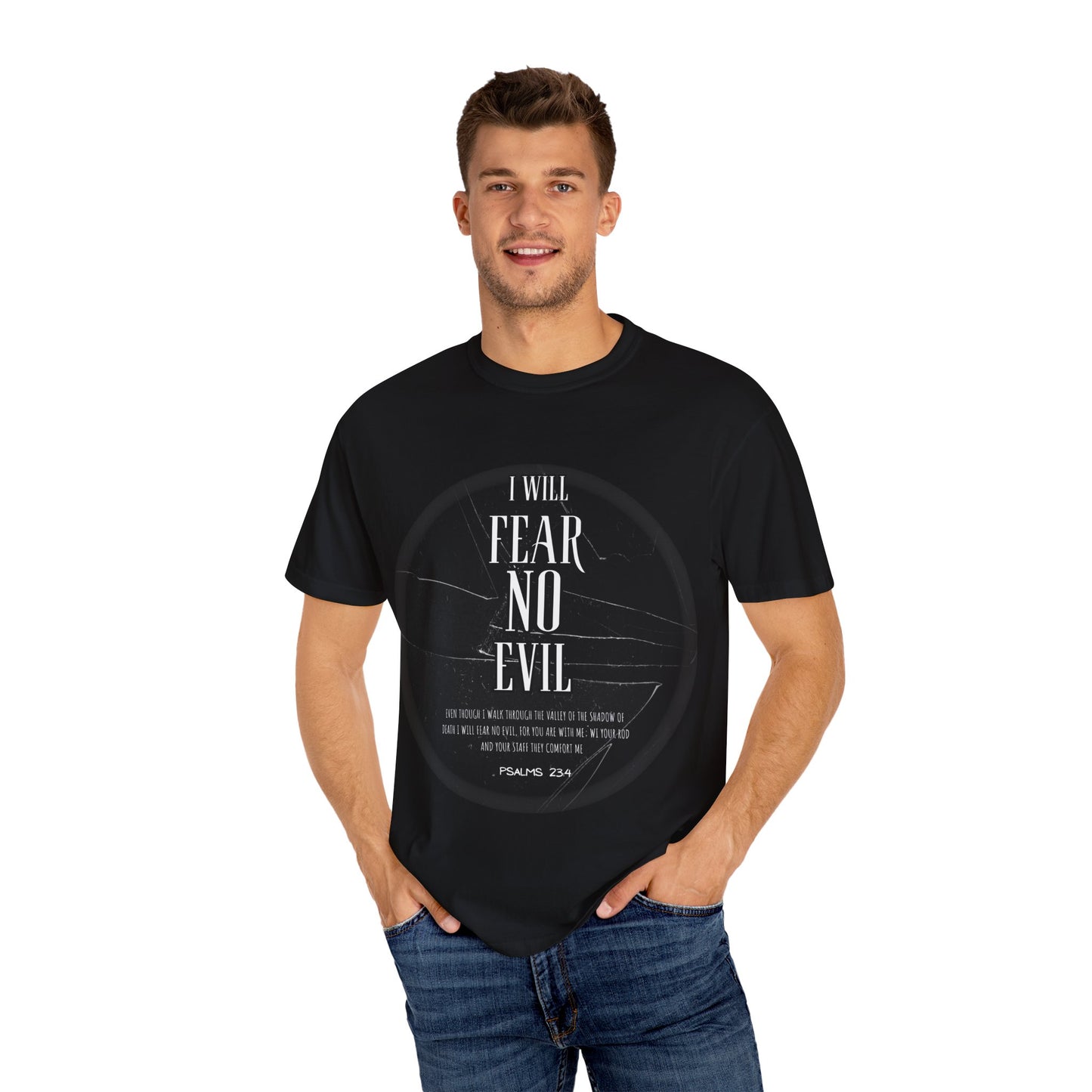 Christian Comfort Unisex T-shirt Fear Not Psalm 23:4