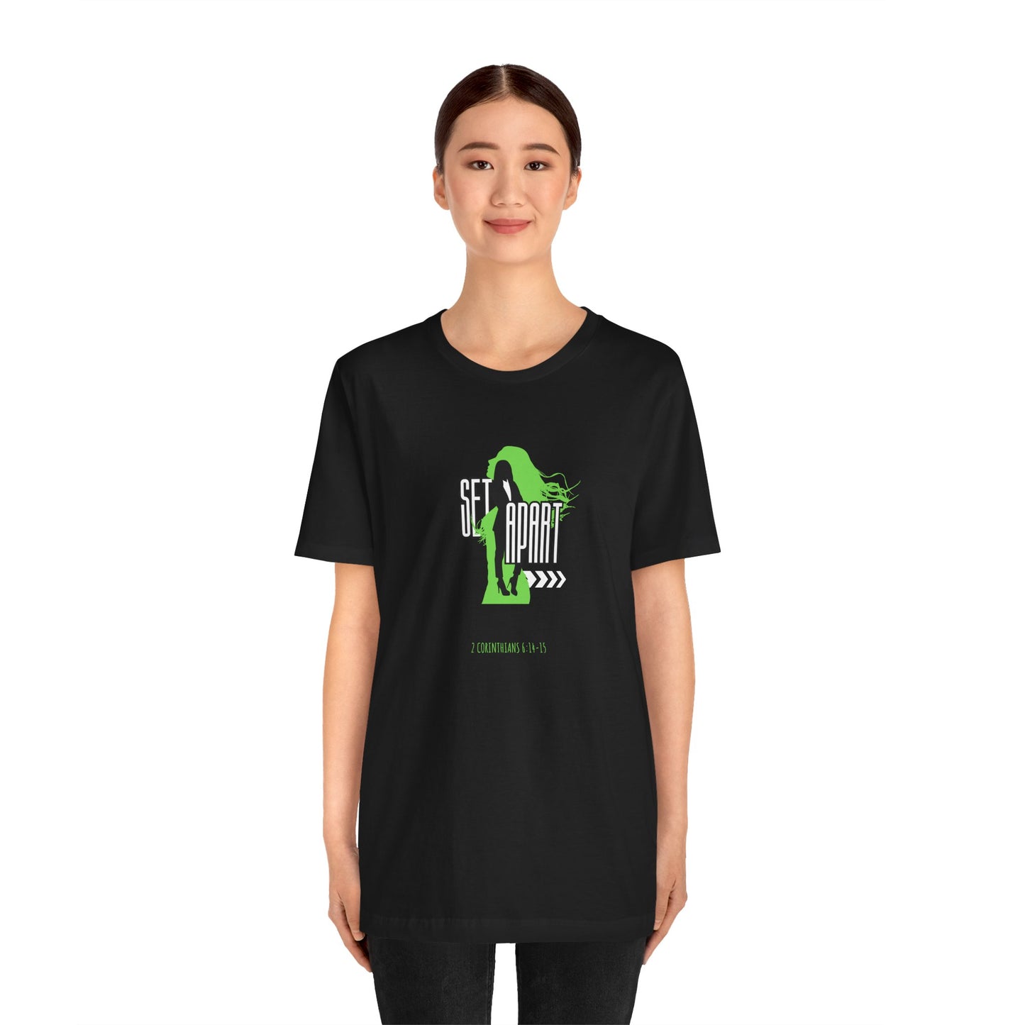 Set Apart Women's Tee - 2 Corinthians 6:14-15