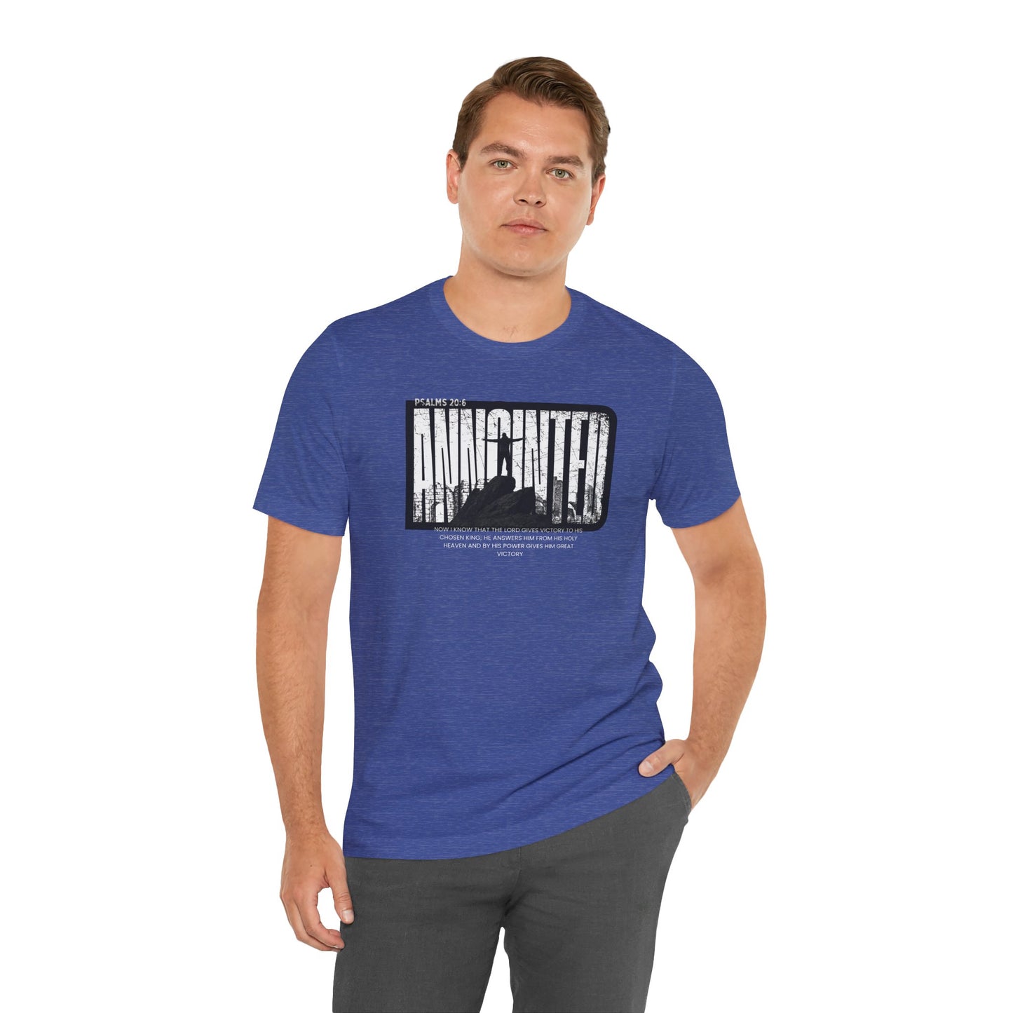 Faith Victory Unisex Tee - Psalm 20:6 Inspired