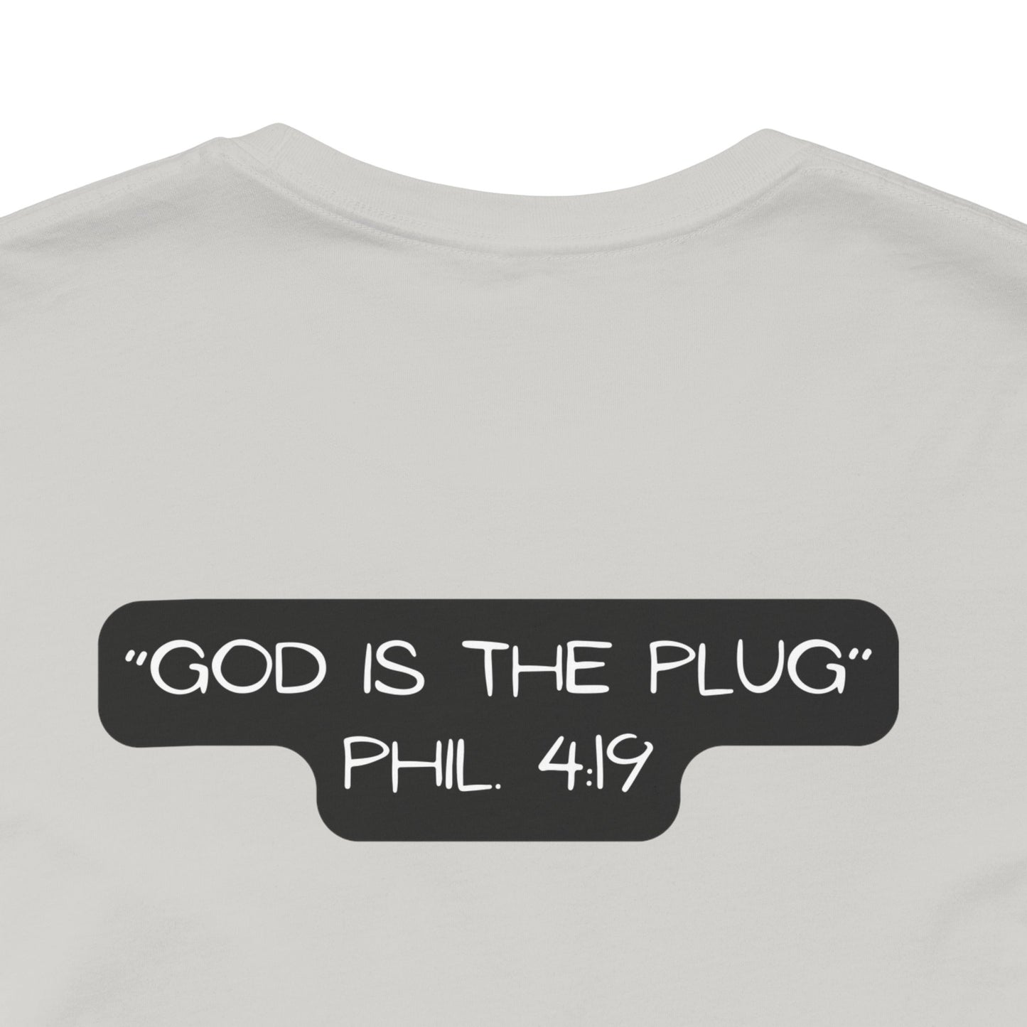 Christian Unisex Tee - Philippians 4:19 God Supplies All Our Needs Design