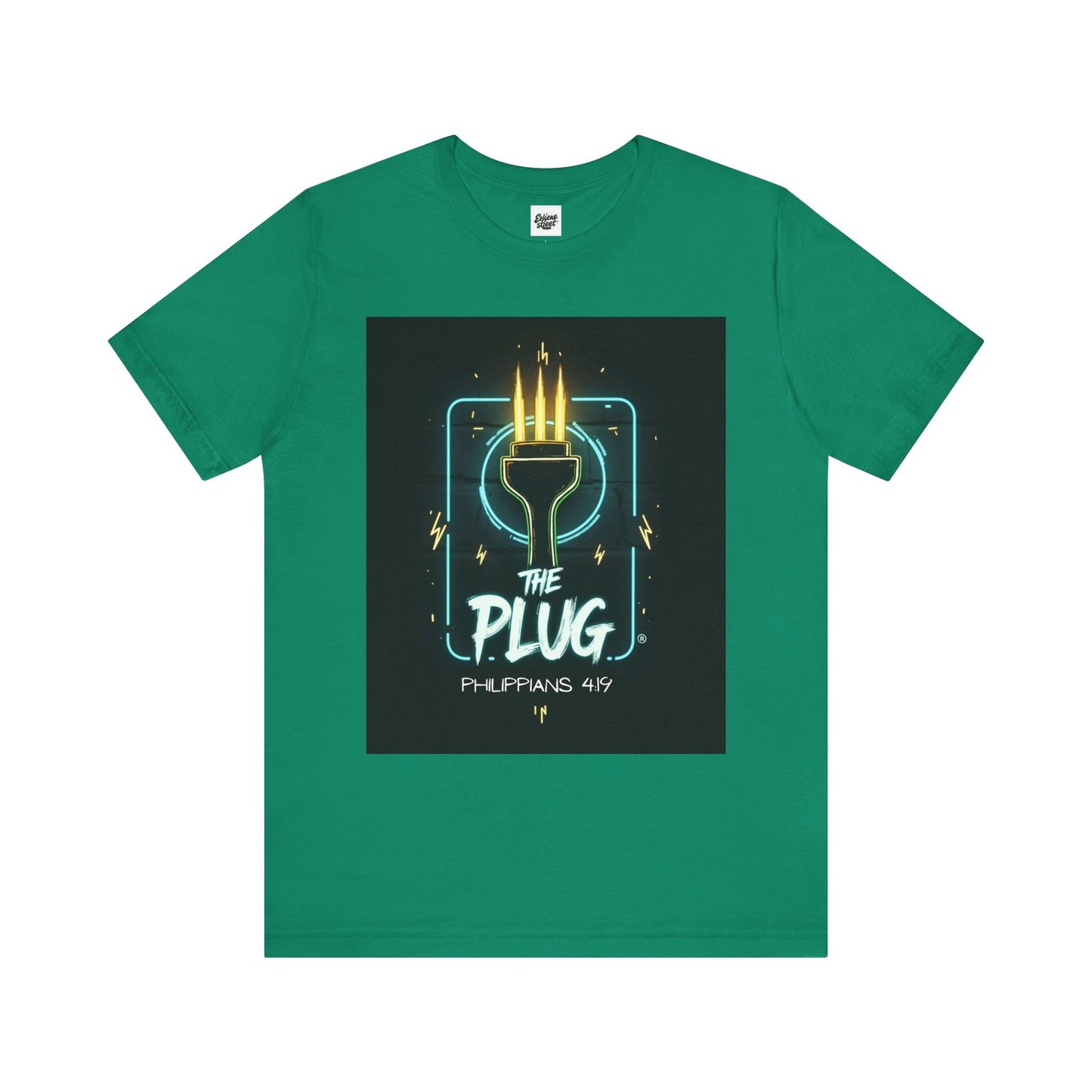 Christian Unisex Tee - Philippians 4:19 God Supplies All Our Needs Design