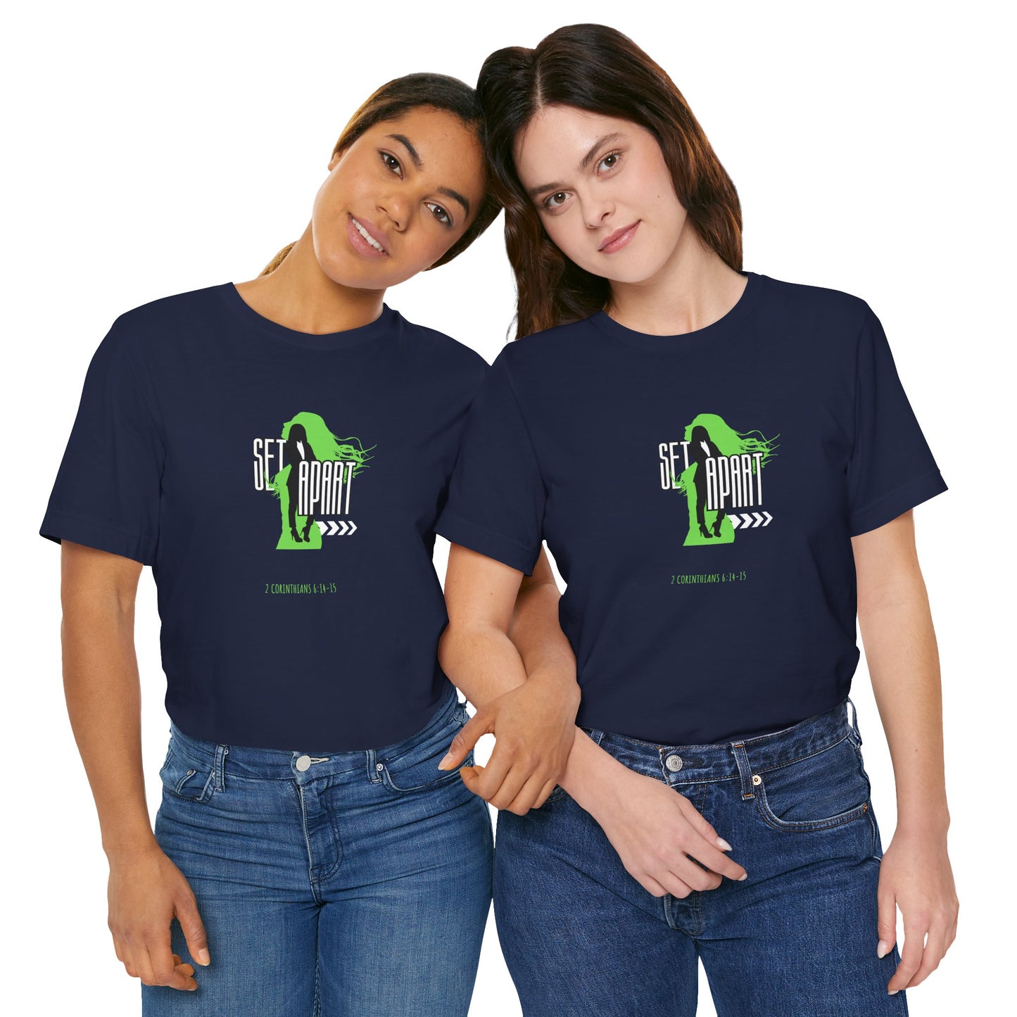 Set Apart Women's Tee - 2 Corinthians 6:14-15
