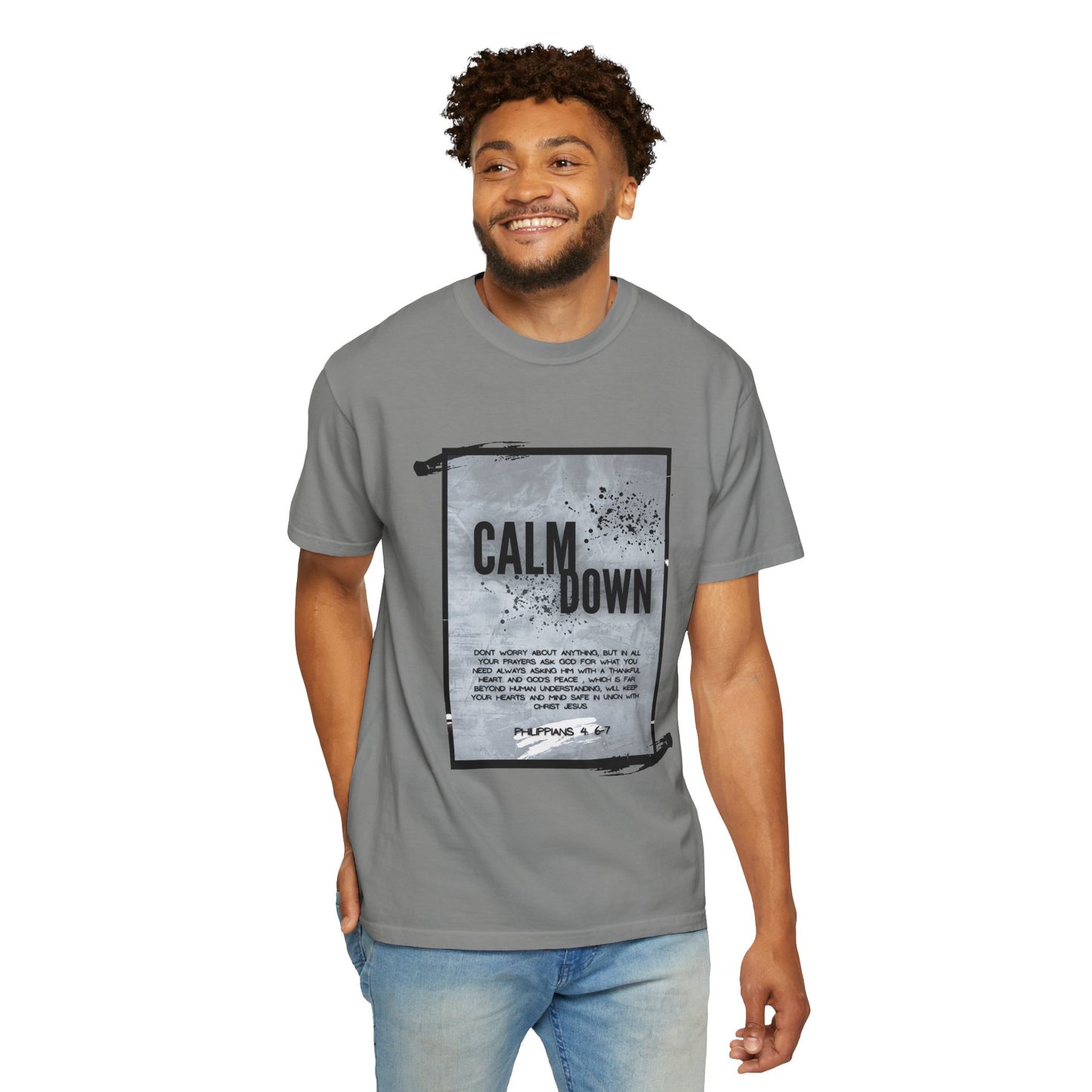 Peaceful Reminder Unisex T-shirt - Philippians 4: 6-9