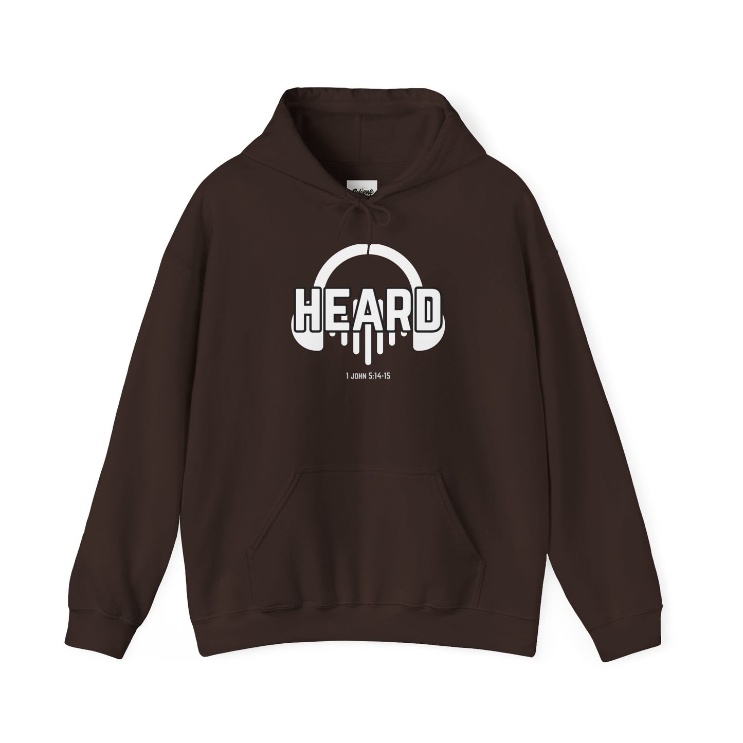 Christian Scripture Hoodie - 1st John 5: 14-15 Unisex