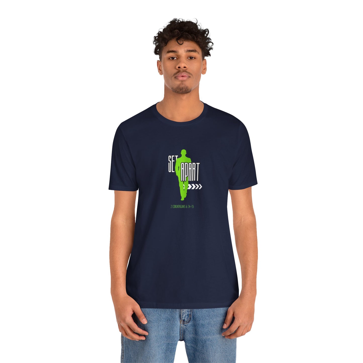 Christian Unisex Tee - 2 Corinthians 6:14-16 Inspired Design