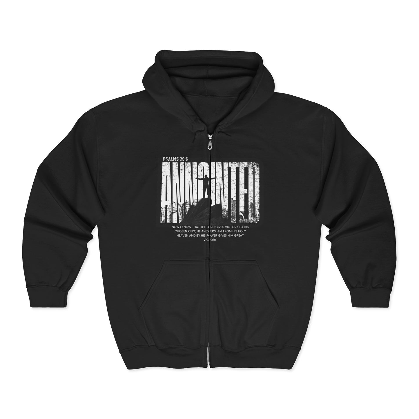 Psalm 20:6 Inspired Hoodie for Couples - Unisex