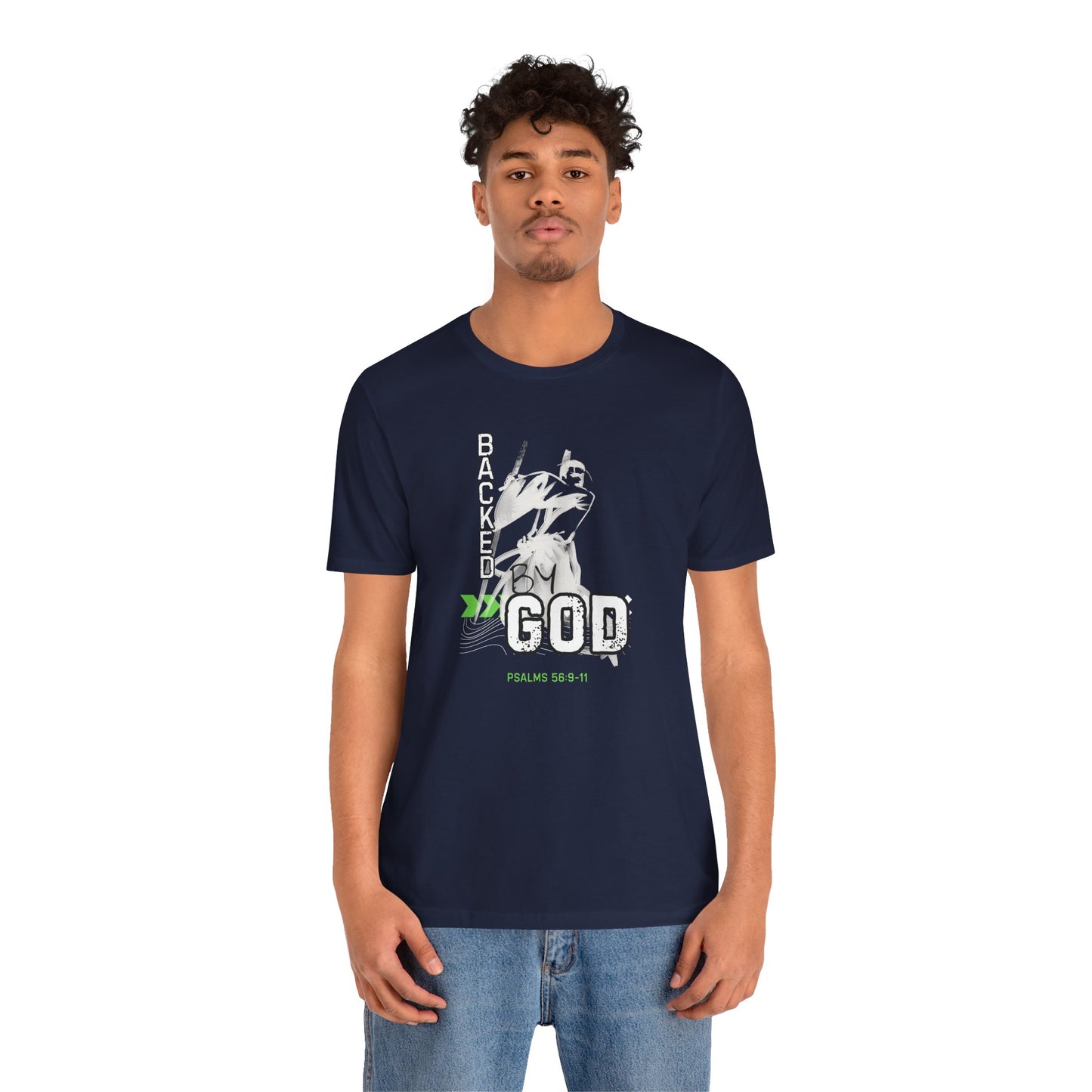 Christian Inspirational Tee - God's Protection Psalms 56:9-11
