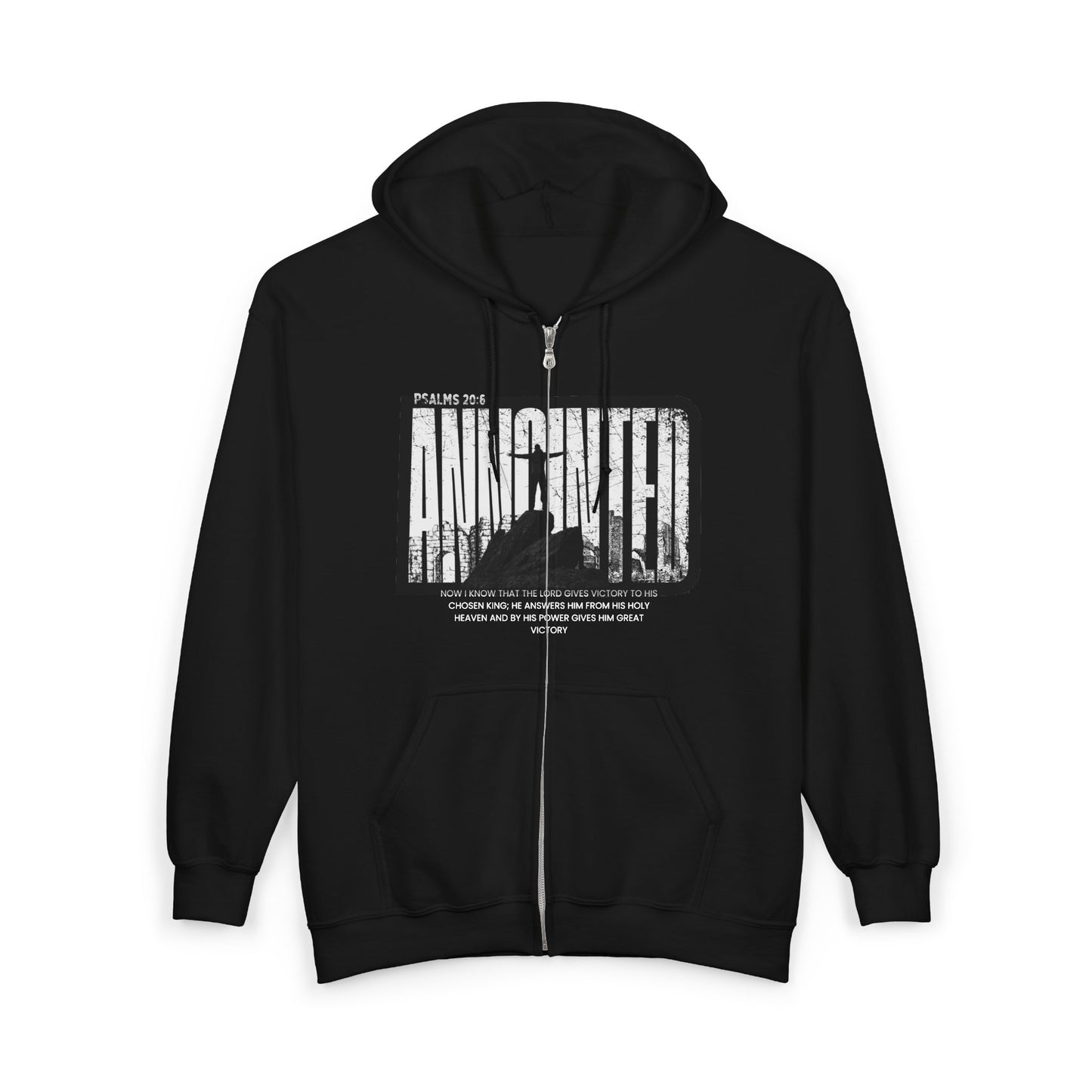 Psalm 20:6 Inspired Hoodie for Couples - Unisex